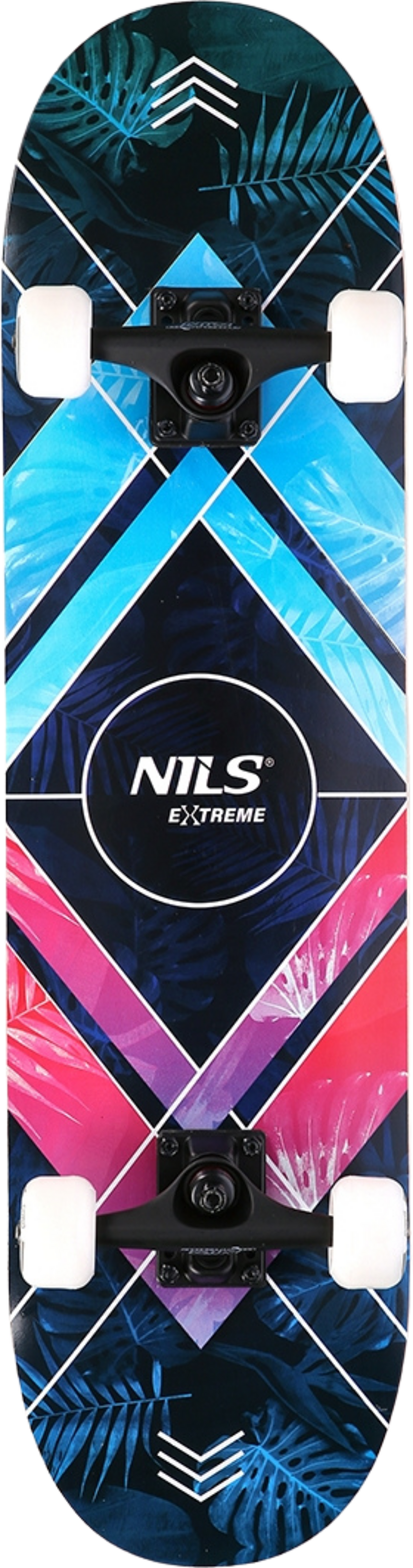 NORTHIX, Triangel Skateboard, Durable Deck, Smooth Wheels