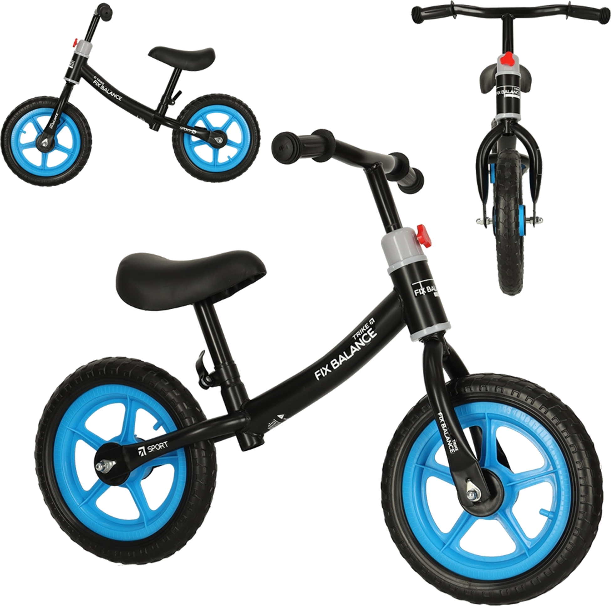 B2X, Trike Fix Balance Cross-country Bicycle Black And Blue