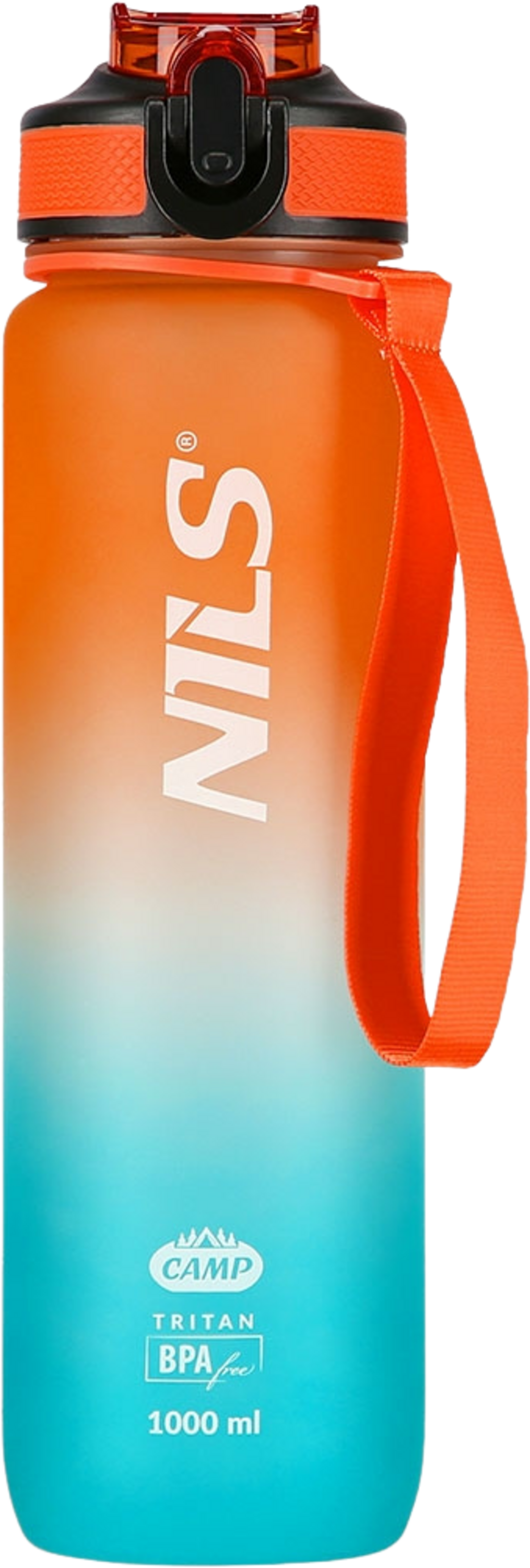 NORTHIX, Tritan Water Bottle, Orange-blue, Leak-proof, 1000 Ml