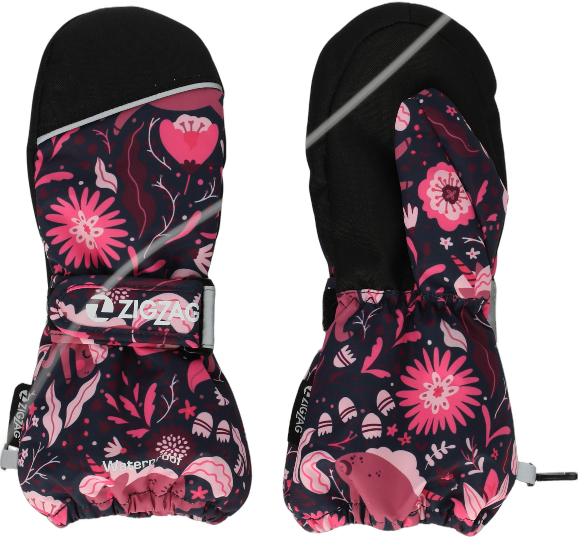 ZIGZAG, True Printed Mittens