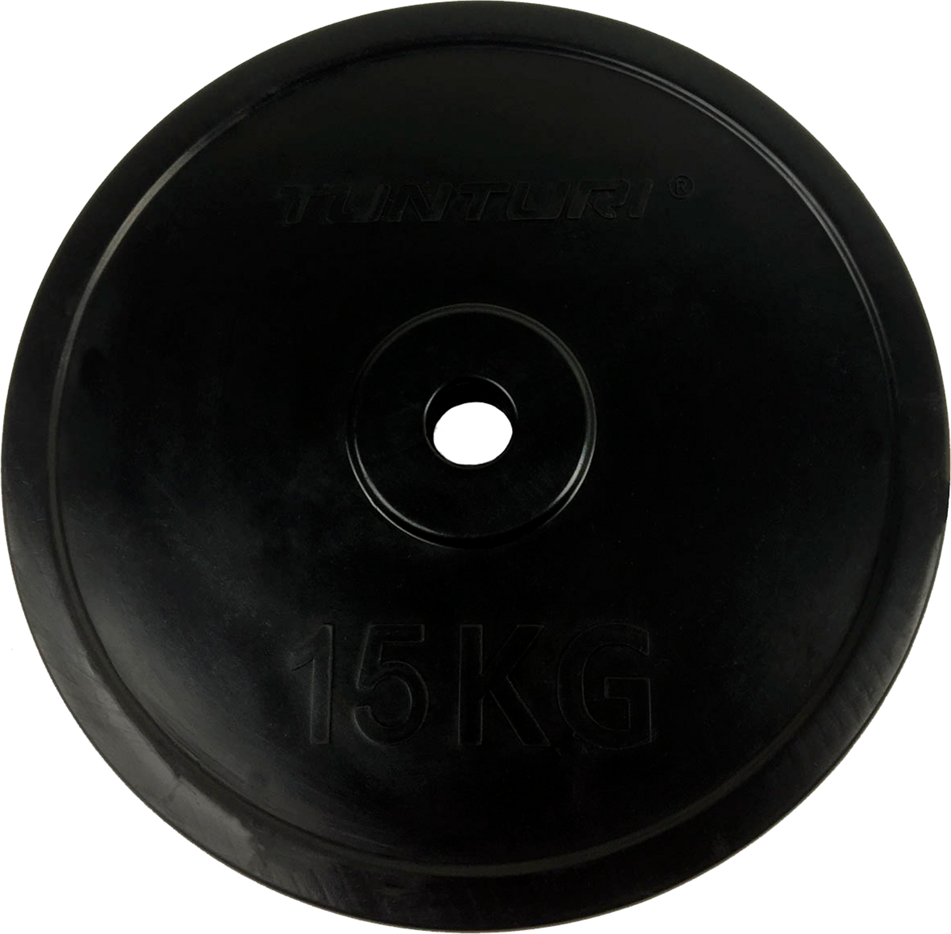 TUNTURI, Tunturi Gummi Viktskiva 15kg