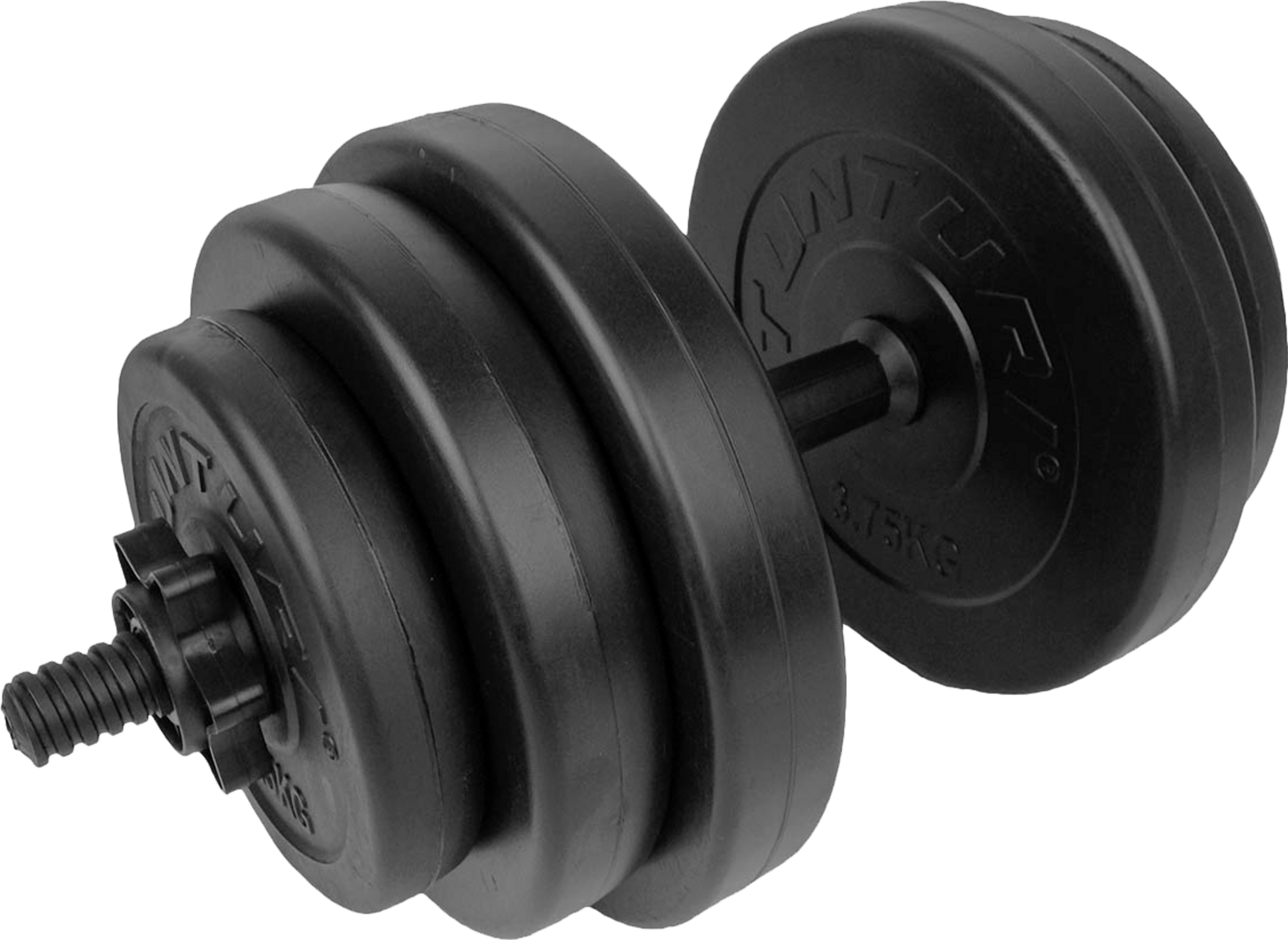 TUNTURI, Tunturi Hantelsats - 15 Kg/vinyl