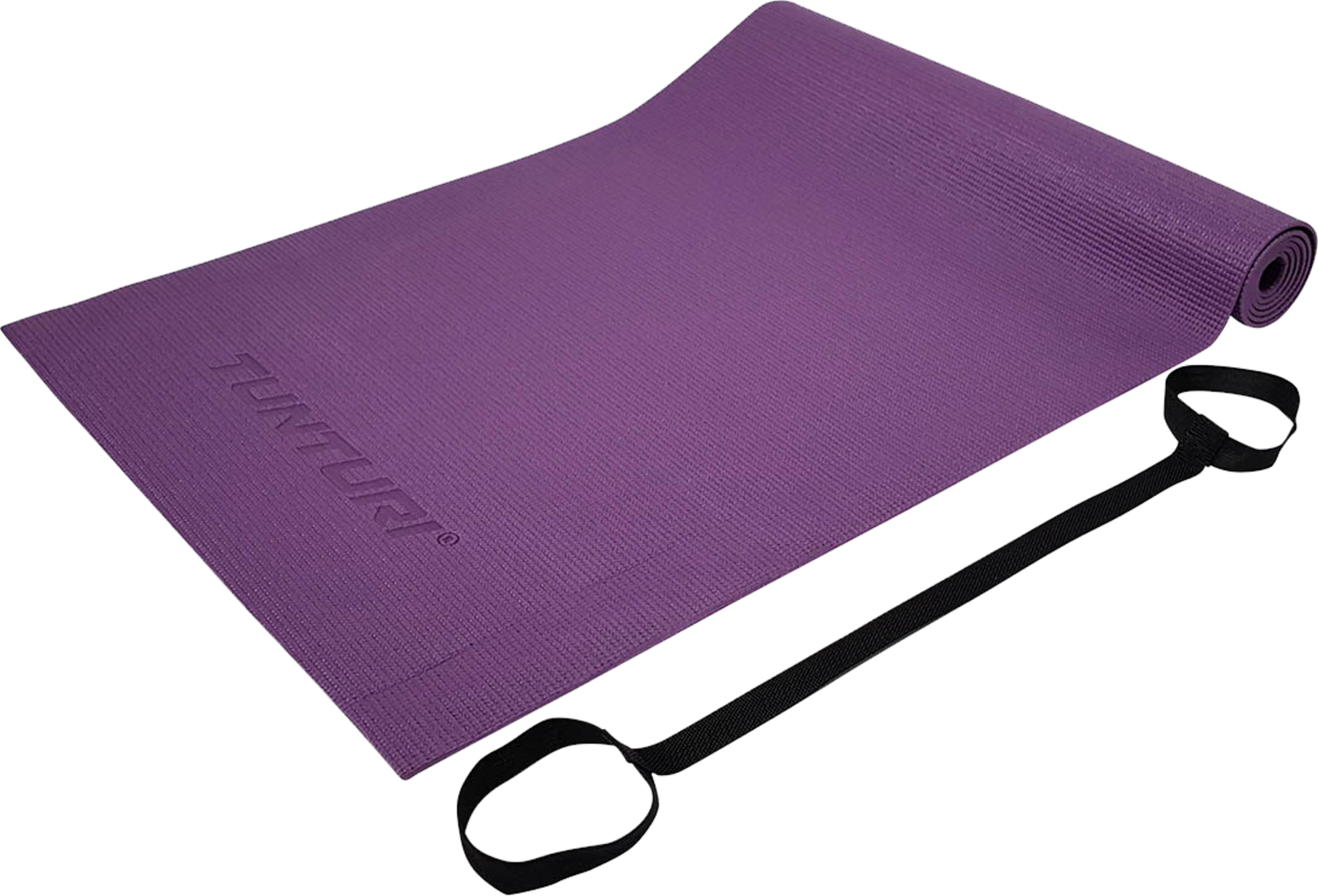 TUNTURI, Tunturi Pvc Yogamatta - 4mm/lilla