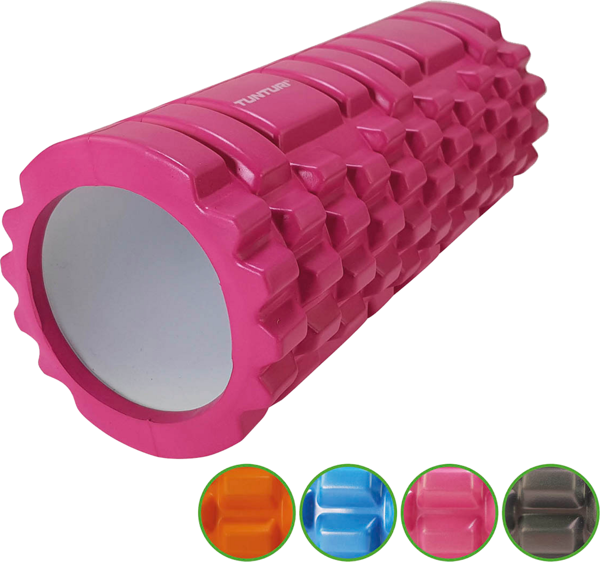 TUNTURI, Tunturi Yoga Grid Foamroller - 33 Cm /rosa
