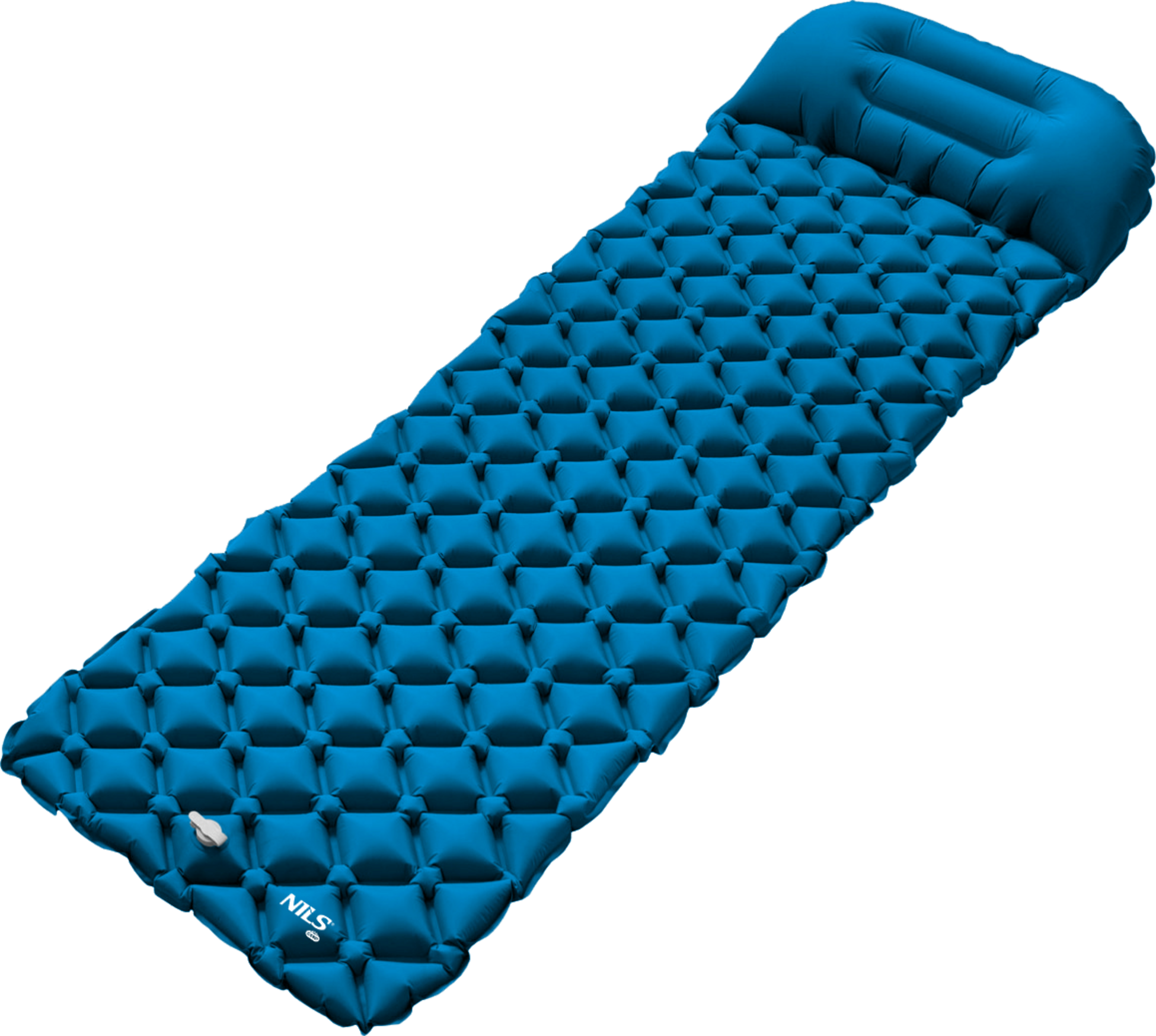 NORTHIX, Turquoise Tourist Mat With Pump, Compact  Lightweight