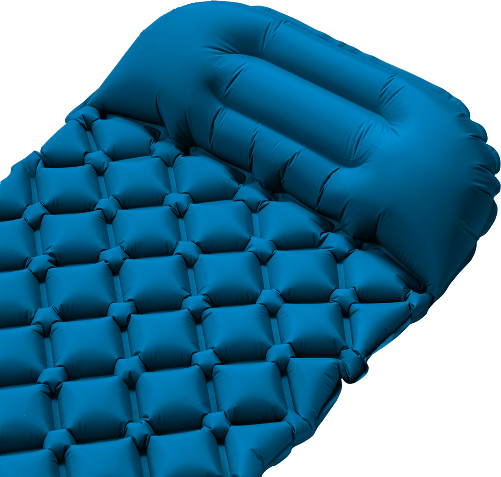 NORTHIX, Turquoise Tourist Mat With Pump, Compact  Lightweight