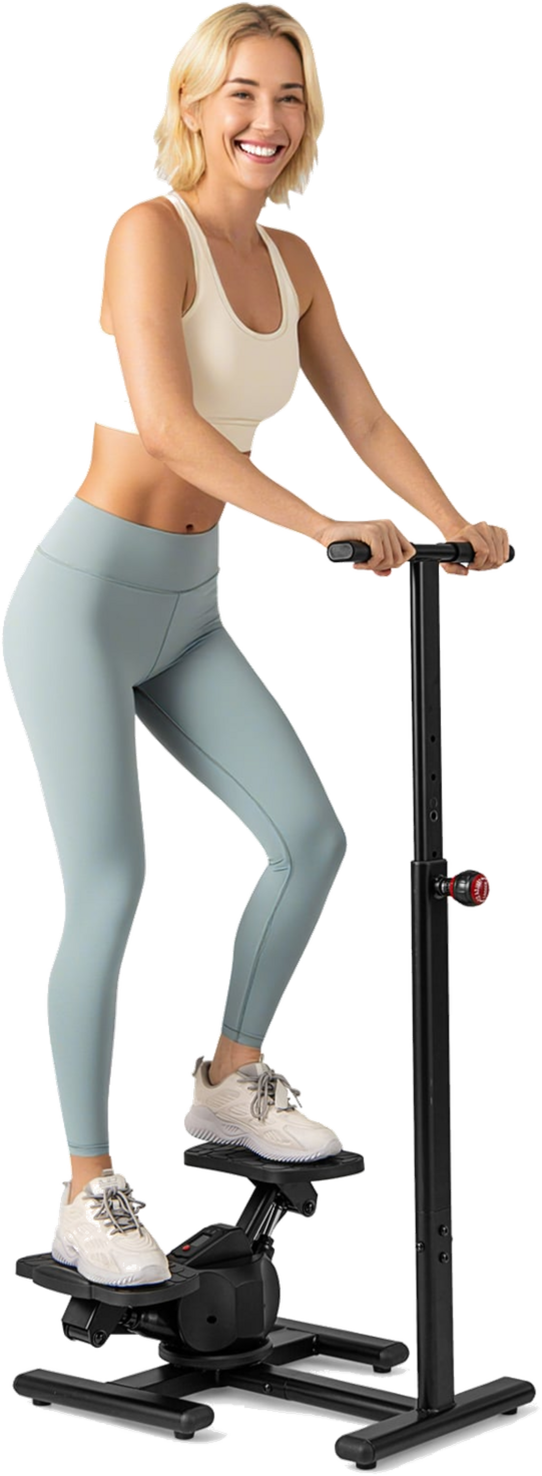 NORTHIX, Twist Stair Stepper With Adjustable Handle  Lcd Display