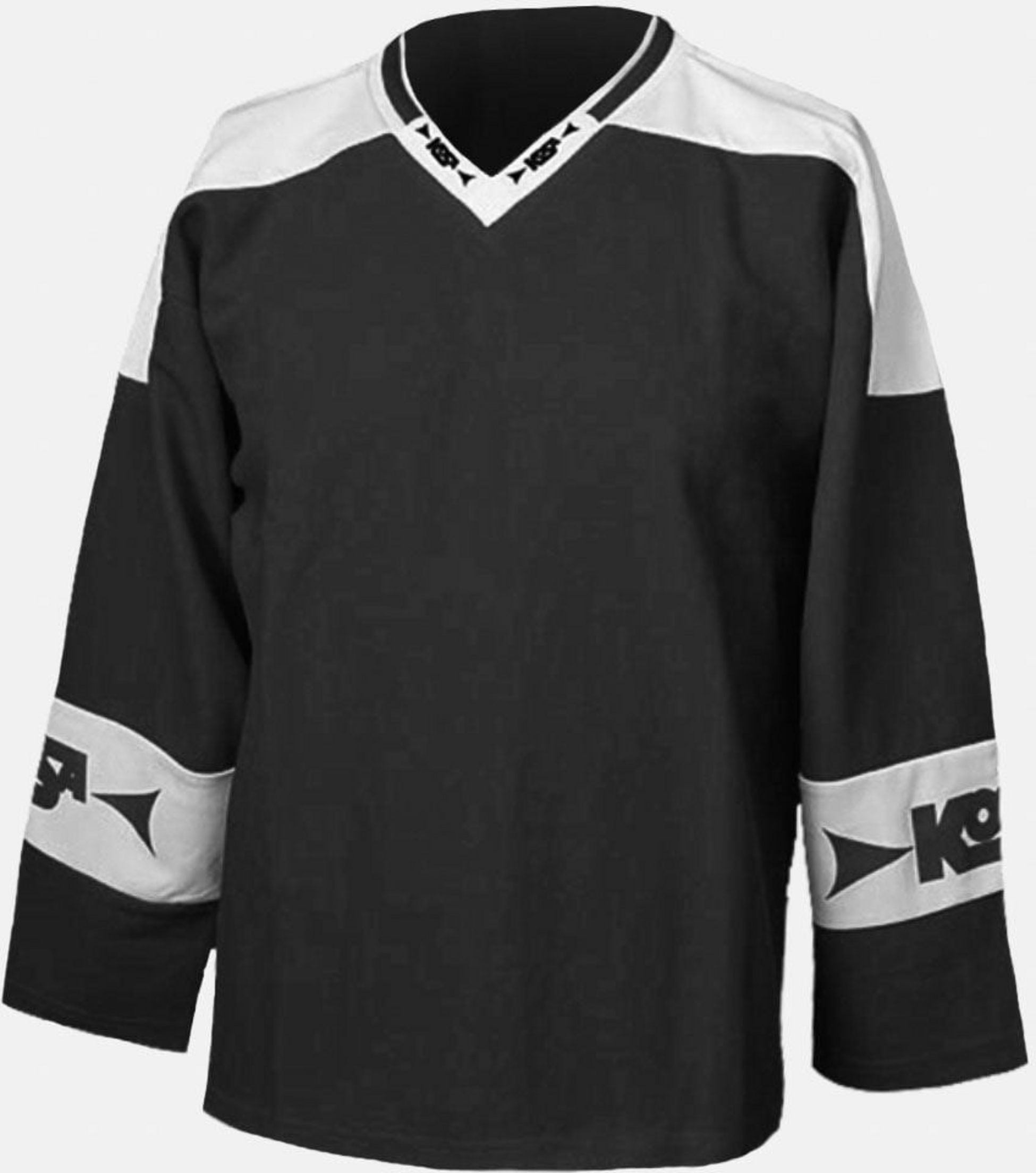 KOSA, Two-tone Training Shirt Black/white