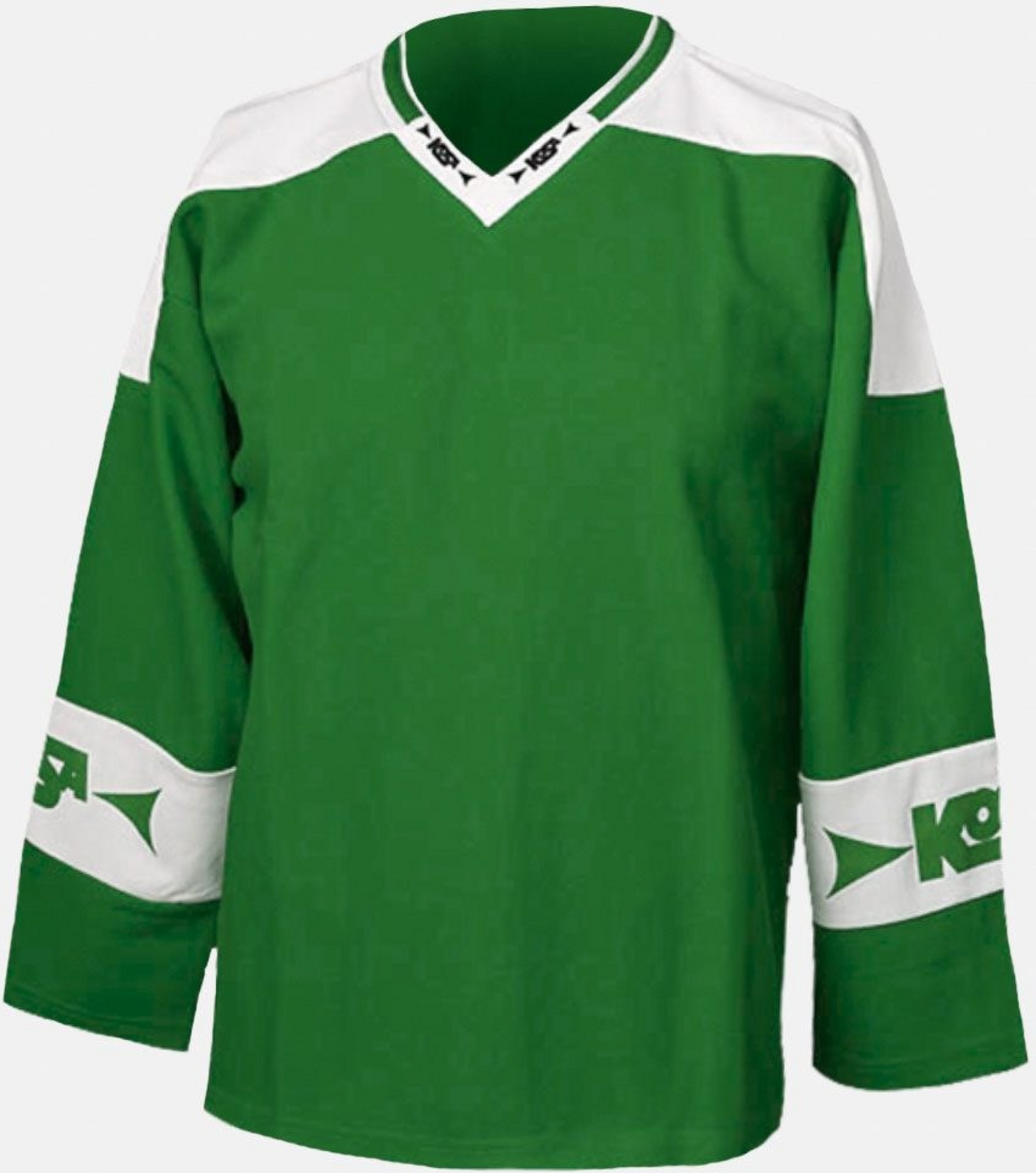 KOSA, Two-tone Training Shirt Green/white