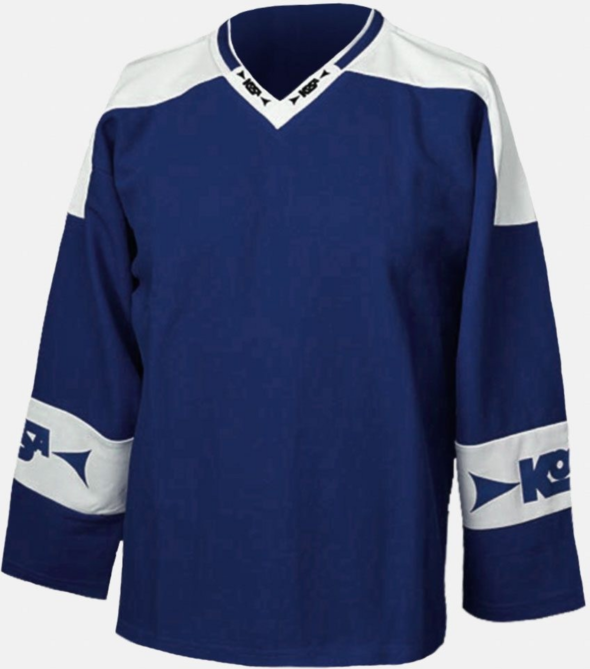 KOSA, Two-tone Training Shirt Navy/white