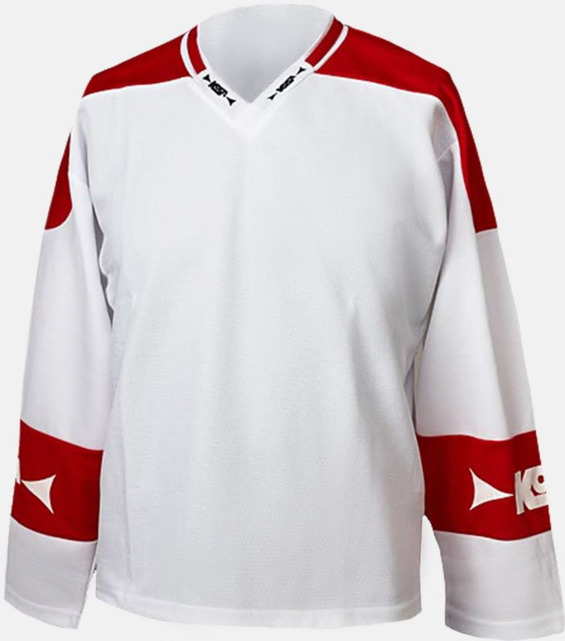 KOSA, Two-tone Training Shirt White/red