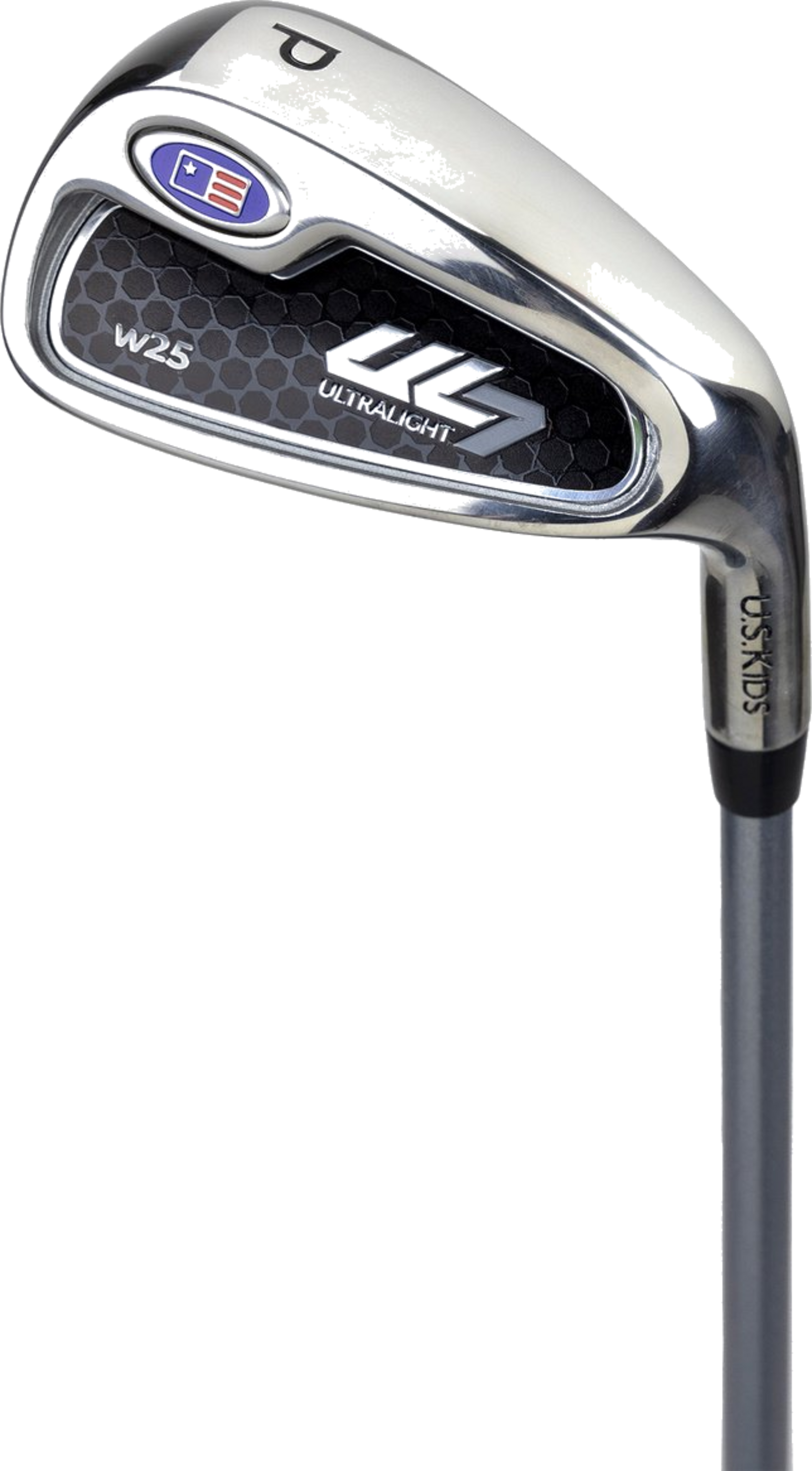 US KIDS, Ul7 42 4 Club Stand Set, All Graphite, Black/yellow Bag