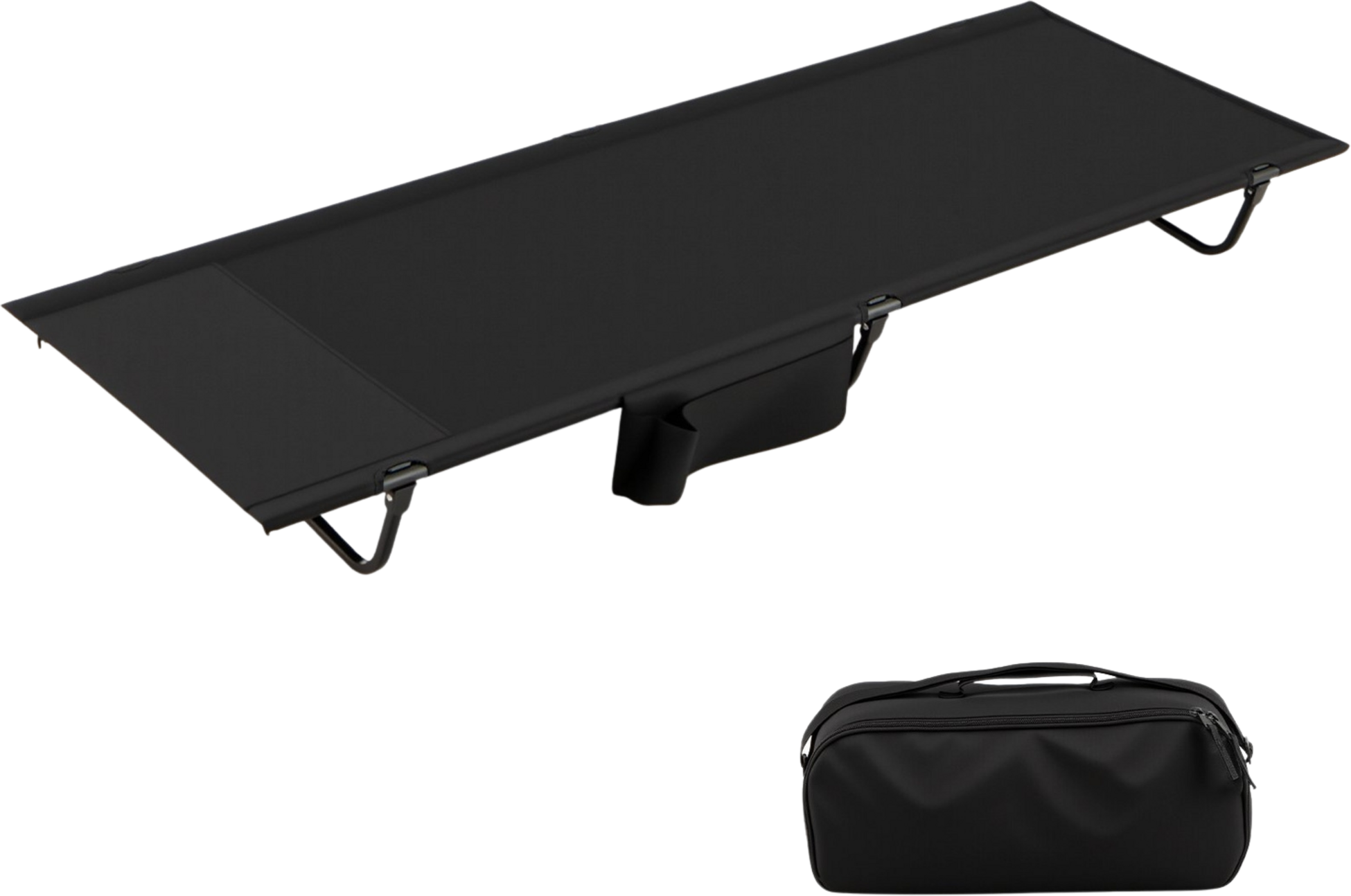 NORTHIX, Ultralight Camping Cot With Side Pocket, 193x70x18 Cm