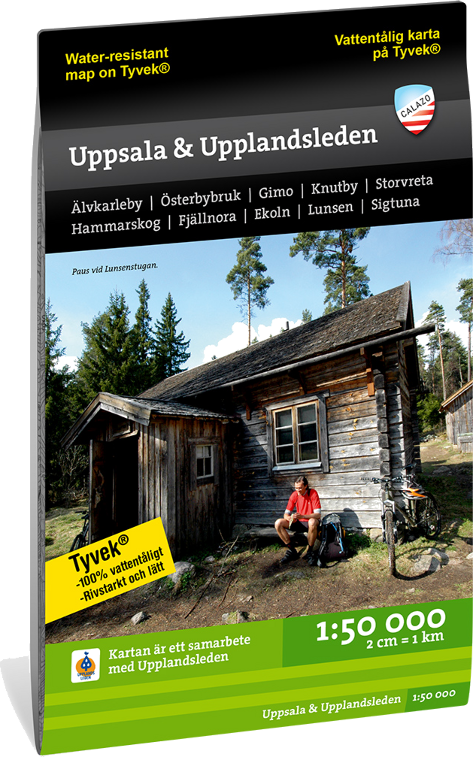 CALAZO, Uppsala  &Ouml;stra Upplandsleden 1:50.000