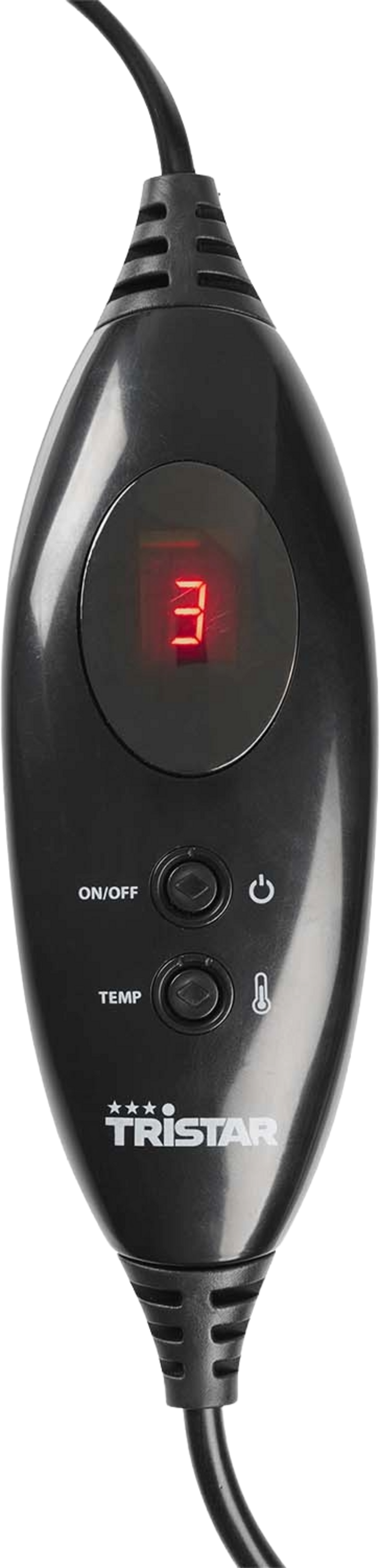 TRISTAR, Uppvärmd Stolsdyna  110x40cm Fleece 100w