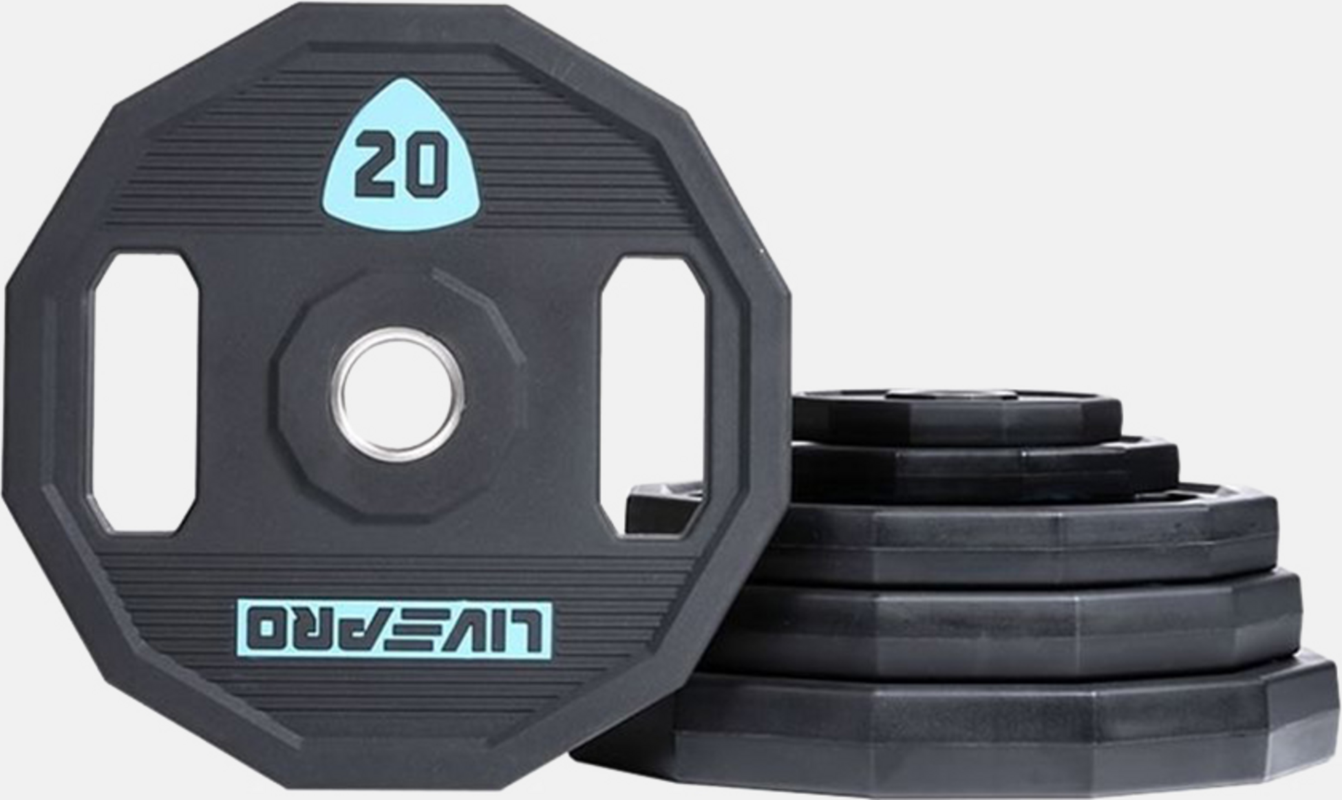 LIVEPRO, Urethane Hex Training Plate 2,5kg