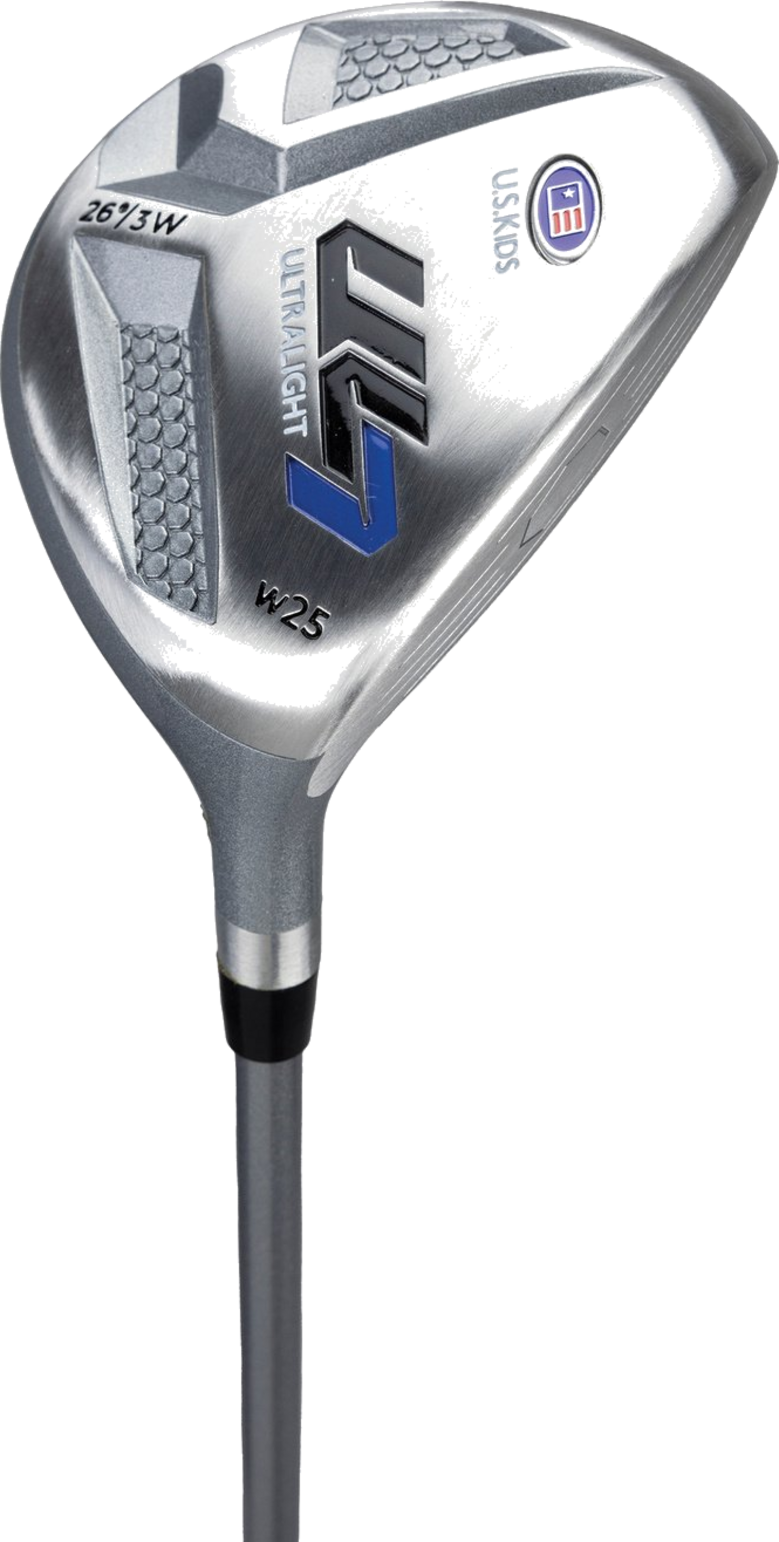 US KIDS, Us Kids Lh Ul7 45 4 Club Stand Set, All Graphite, Black/blue Bag