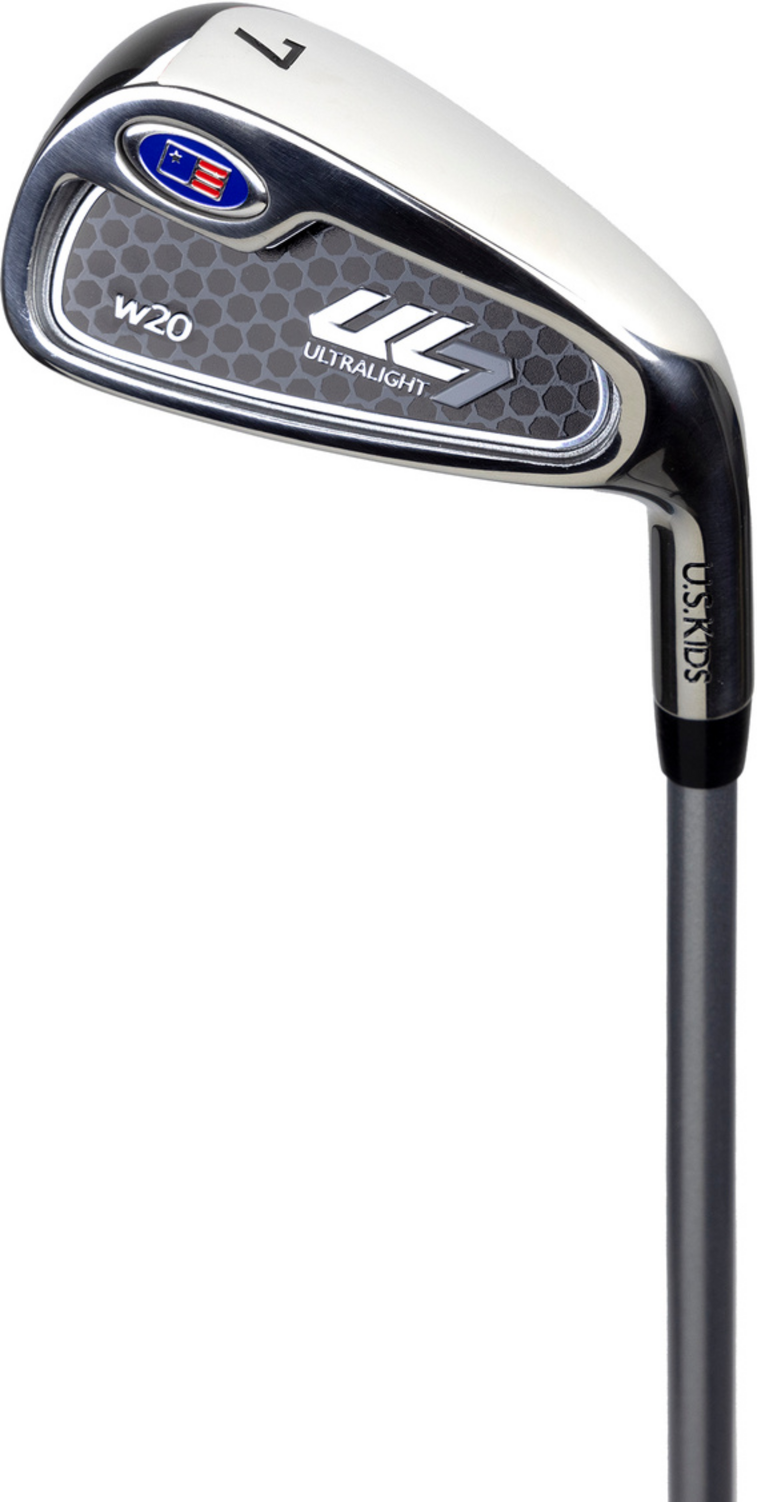 US KIDS, Us Kids Ul7 51 5 Club Stand Set, All Graphite, Black/orange Bag