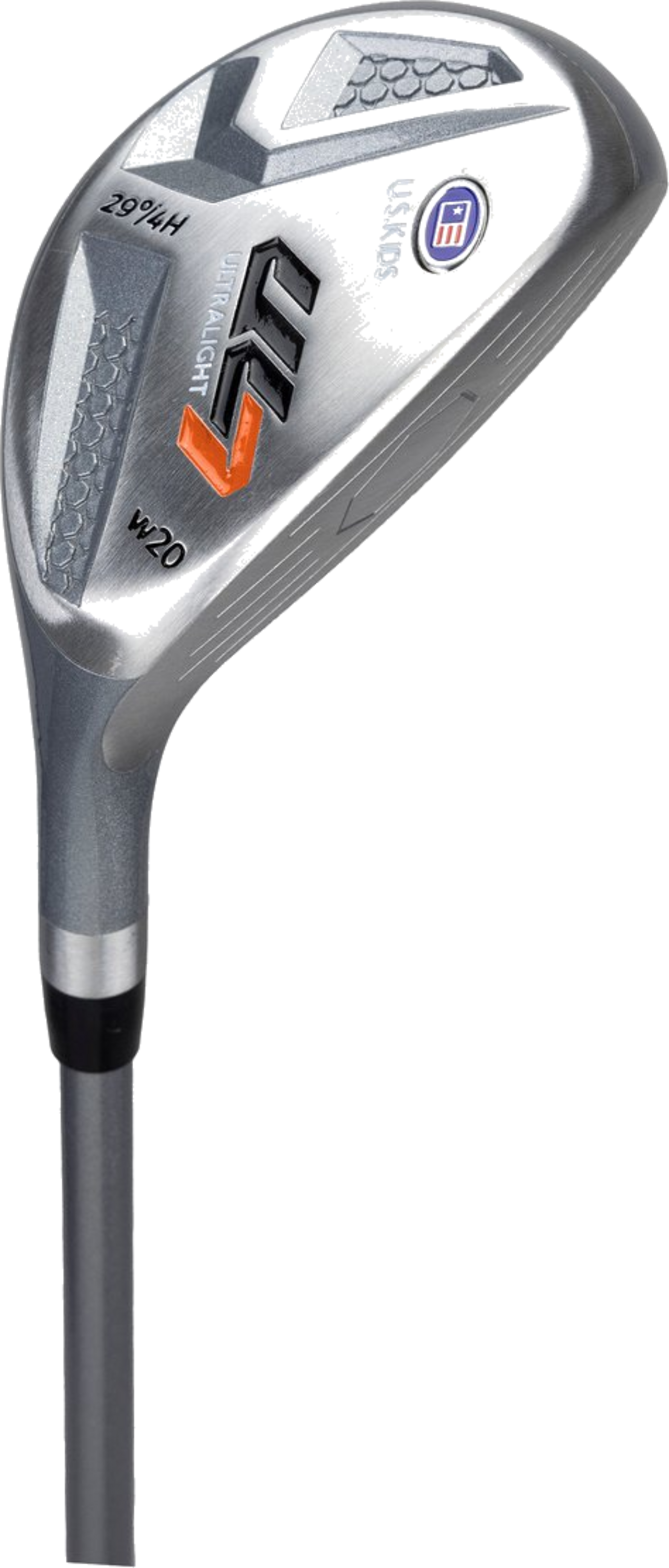 US KIDS, Us Kids Ul7 51 5 Club Stand Set Rh, All Graphite, Black/orange Bag