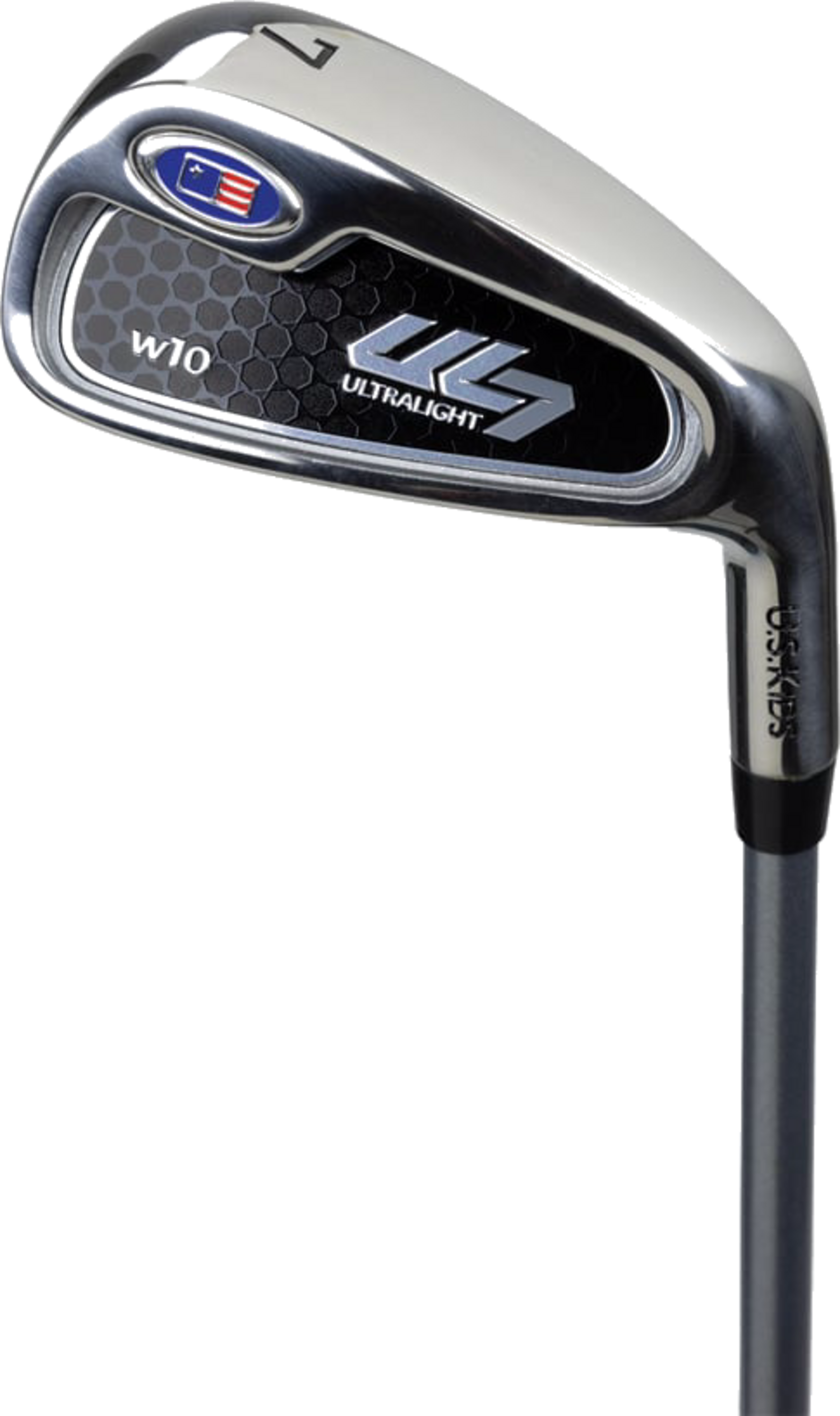 US KIDS, Us Kids Ul7 60 5 Club Stand Set, All Graphite, Black/maroon Bag