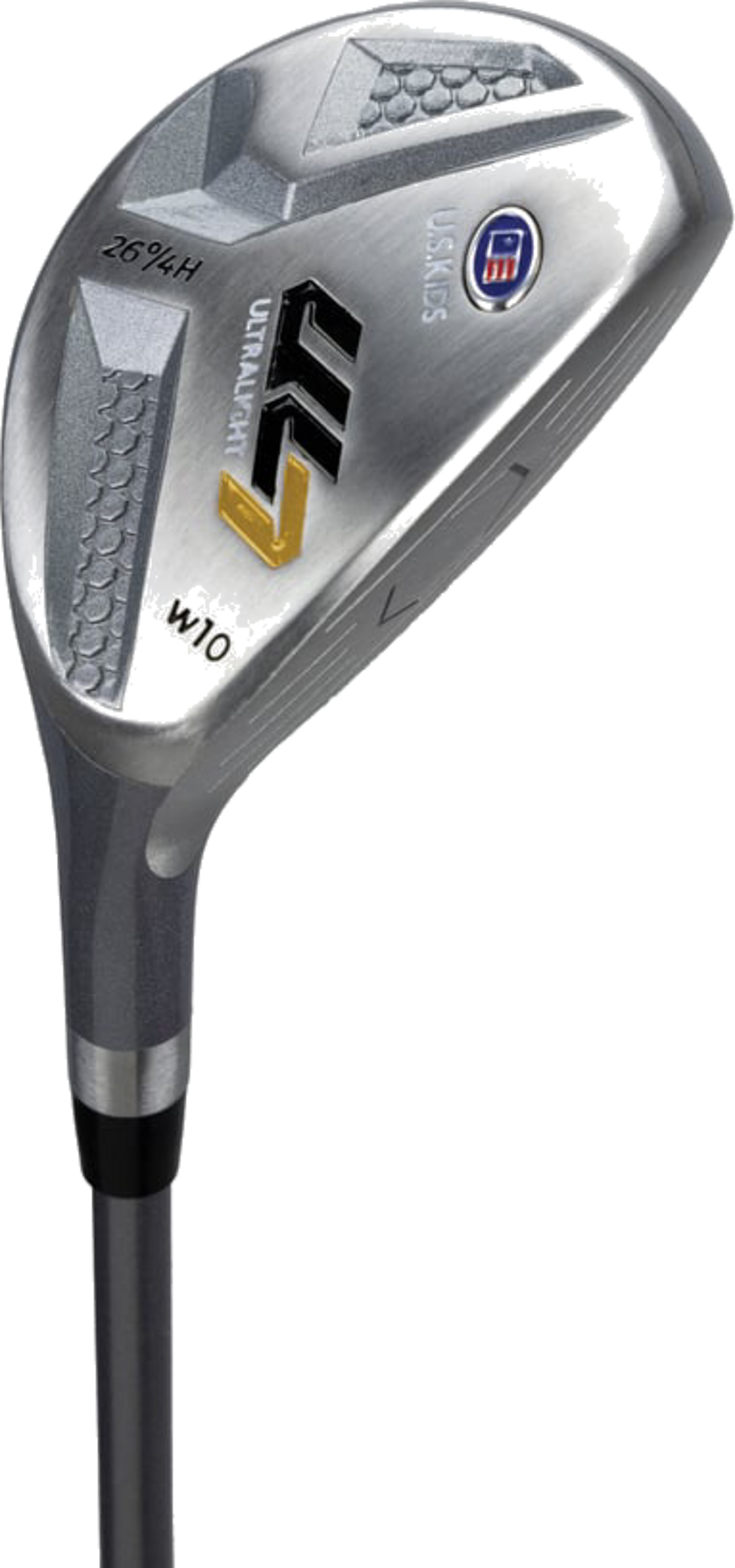 US KIDS, Us Kids Ul7 63 5 Club Stand Set, All Graphite, Black/gold Bag