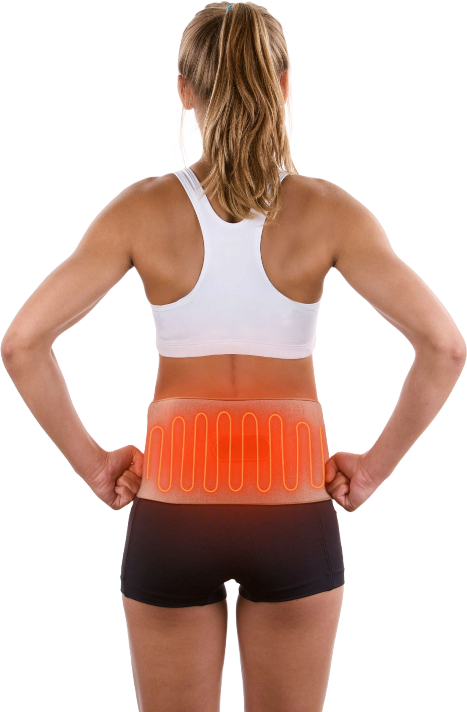 TERRAILLON, Värmebälte Med 2 Massagelägen