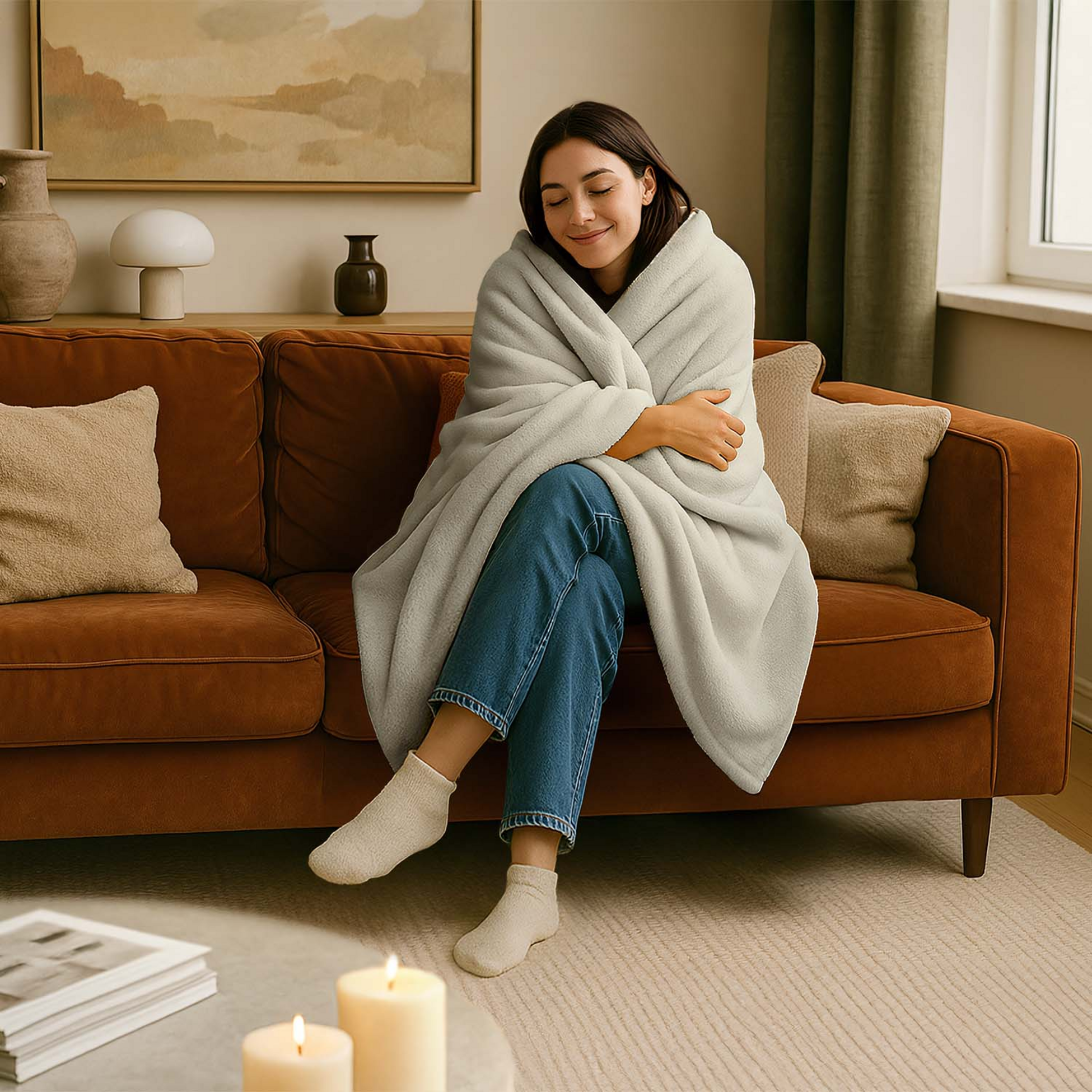 TERRAILLON, Värmefilt Cozy 160x120cm