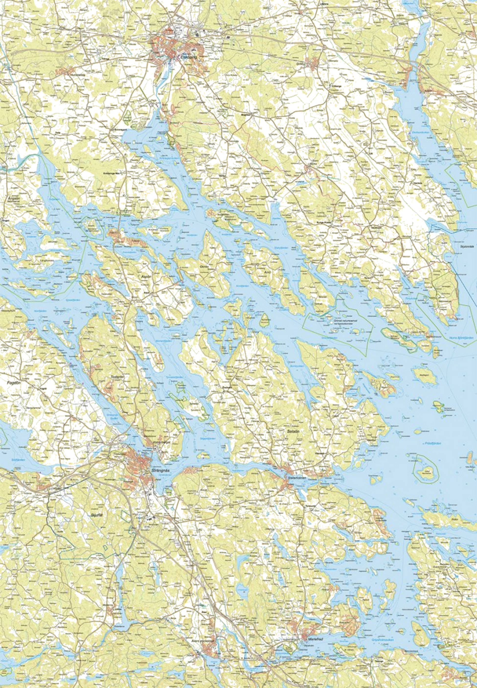 CALAZO, V&auml;stra M&auml;laren 1:50.000