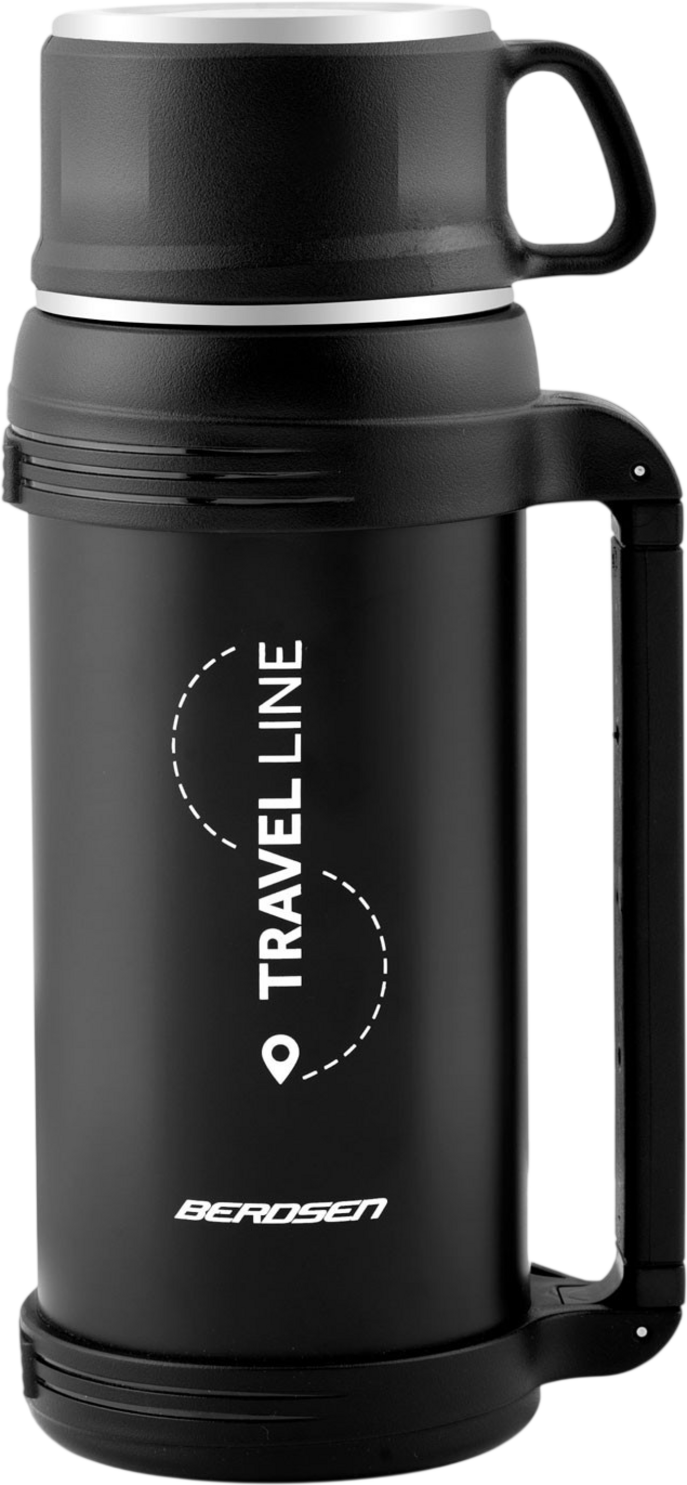 B2X, Vacuum Thermos 1500 Ml Bd-781 Black