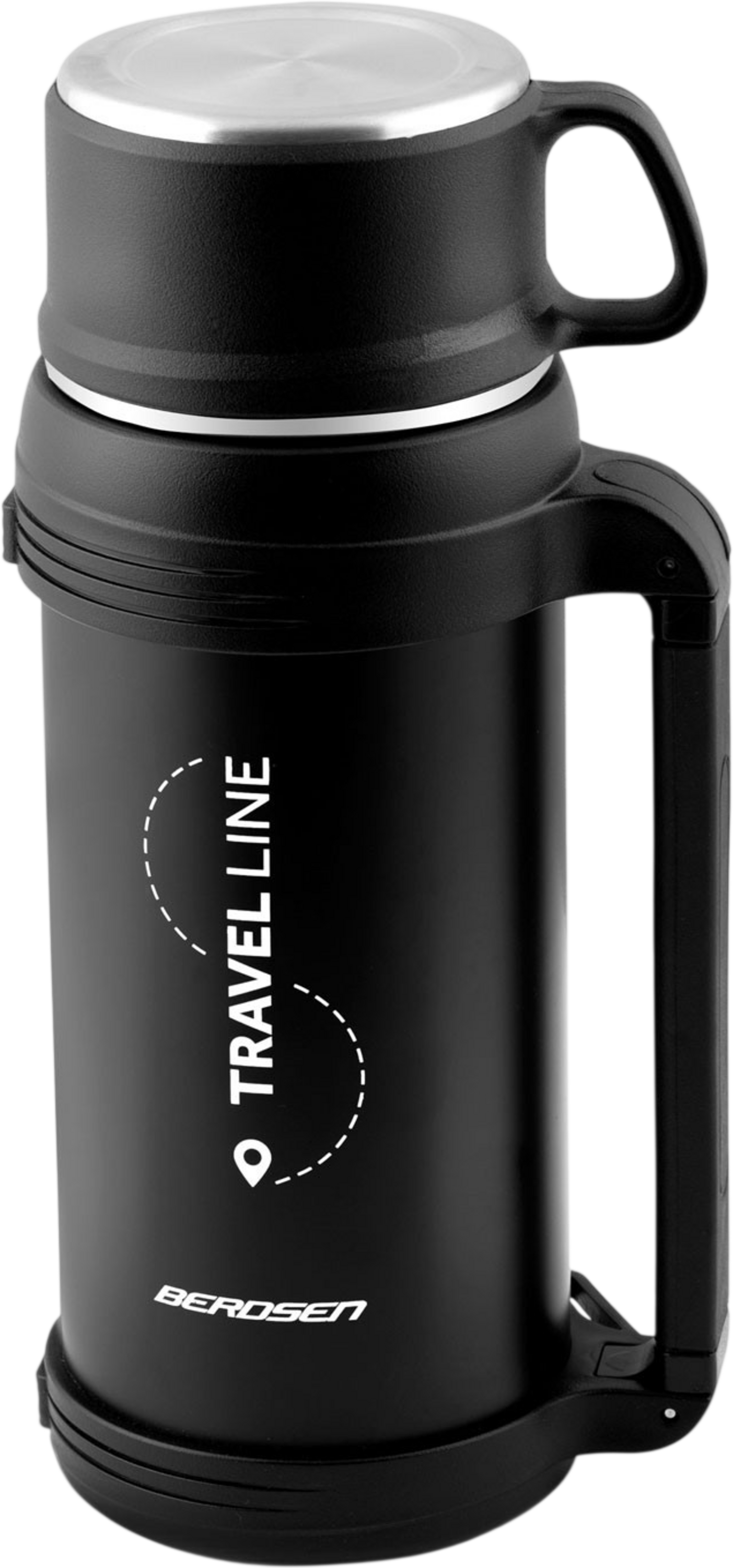 B2X, Vacuum Thermos 1500 Ml Bd-781 Black