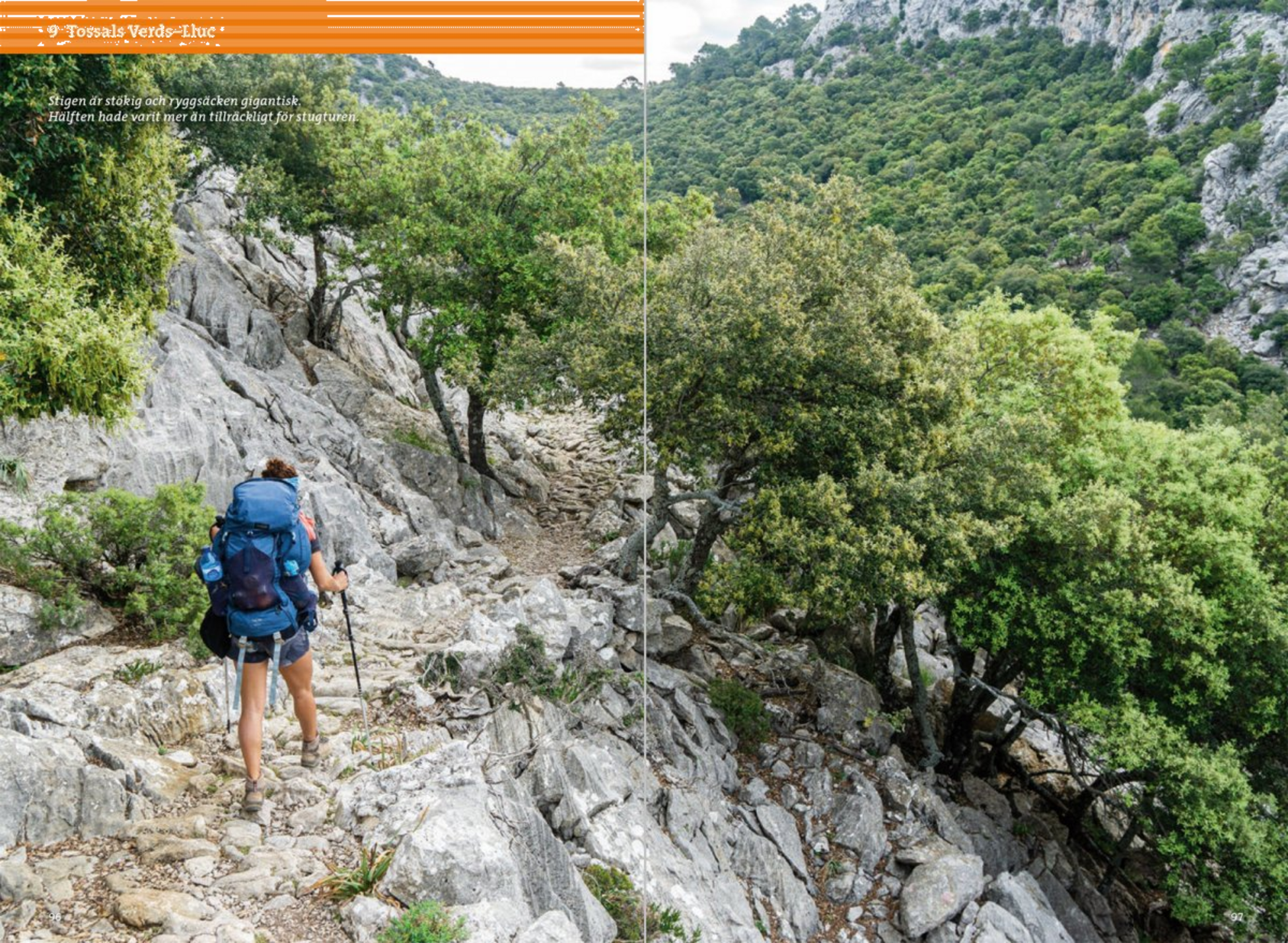 CALAZO, Vandra I Bergen P&aring; Mallorca