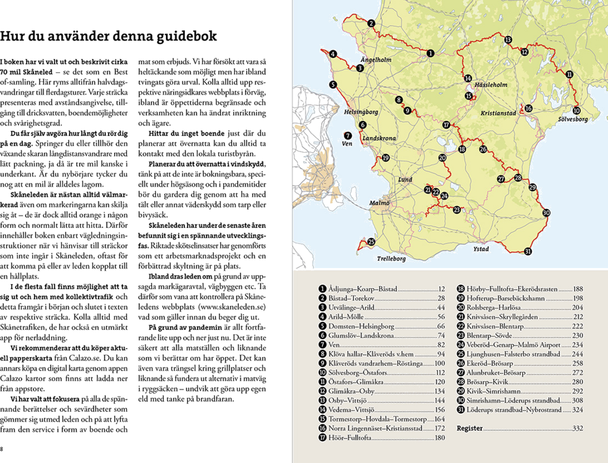 CALAZO, Vandra Sk&aring;neleden