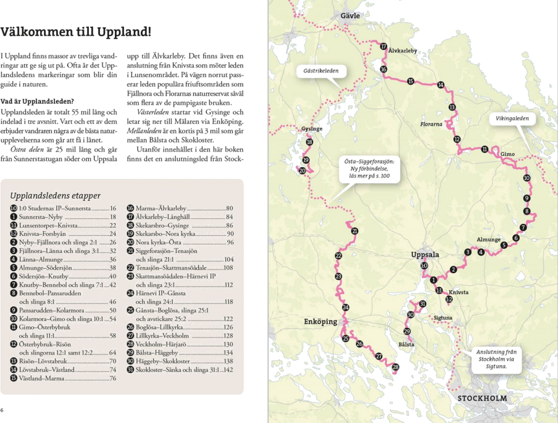 CALAZO, Vandra Upplandsleden