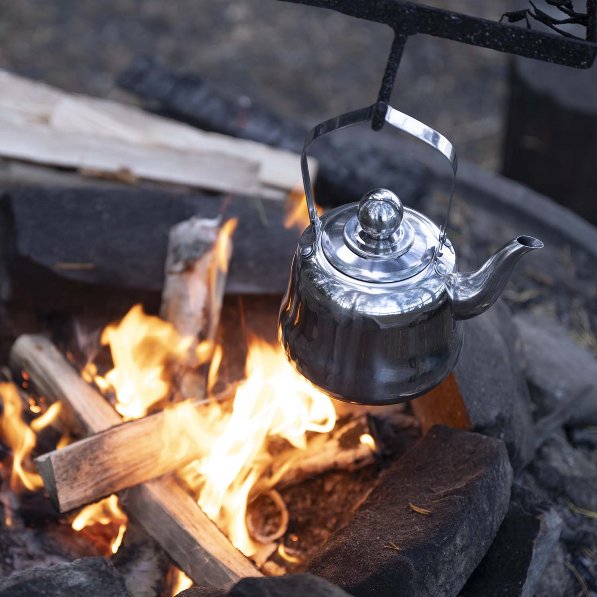 ATOM, Vattenkittel Rostfritt St&aring;l 1l