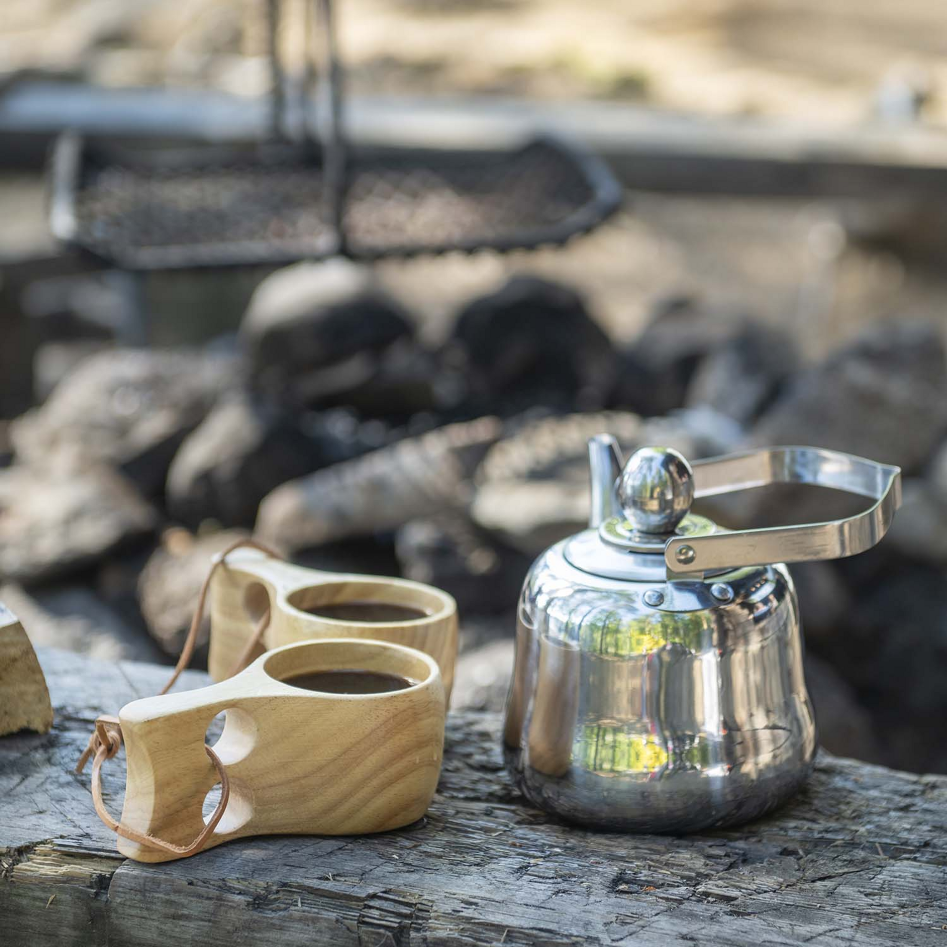 ATOM, Vattenkittel Rostfritt St&aring;l 1l