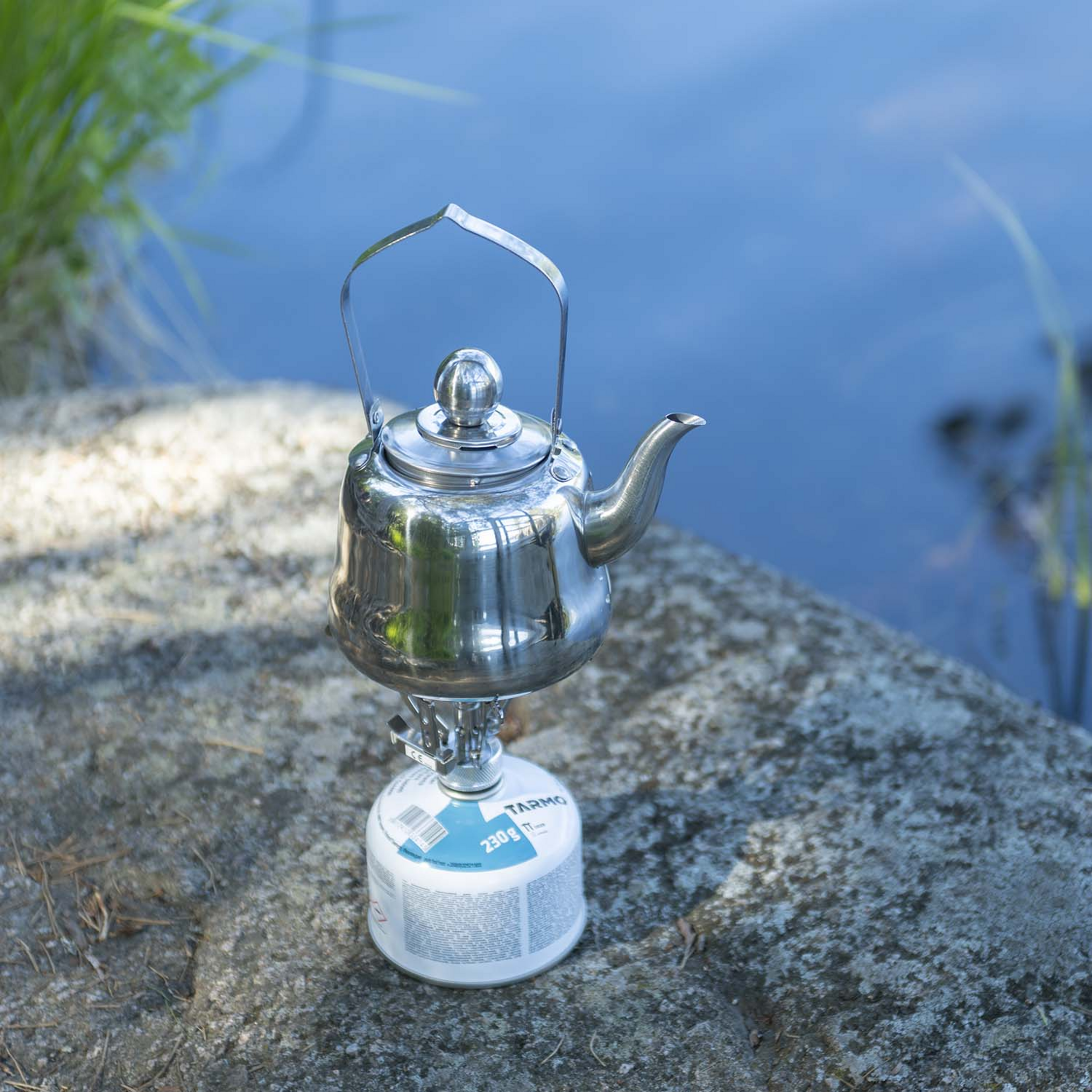 ATOM, Vattenkittel Rostfritt St&aring;l 1l