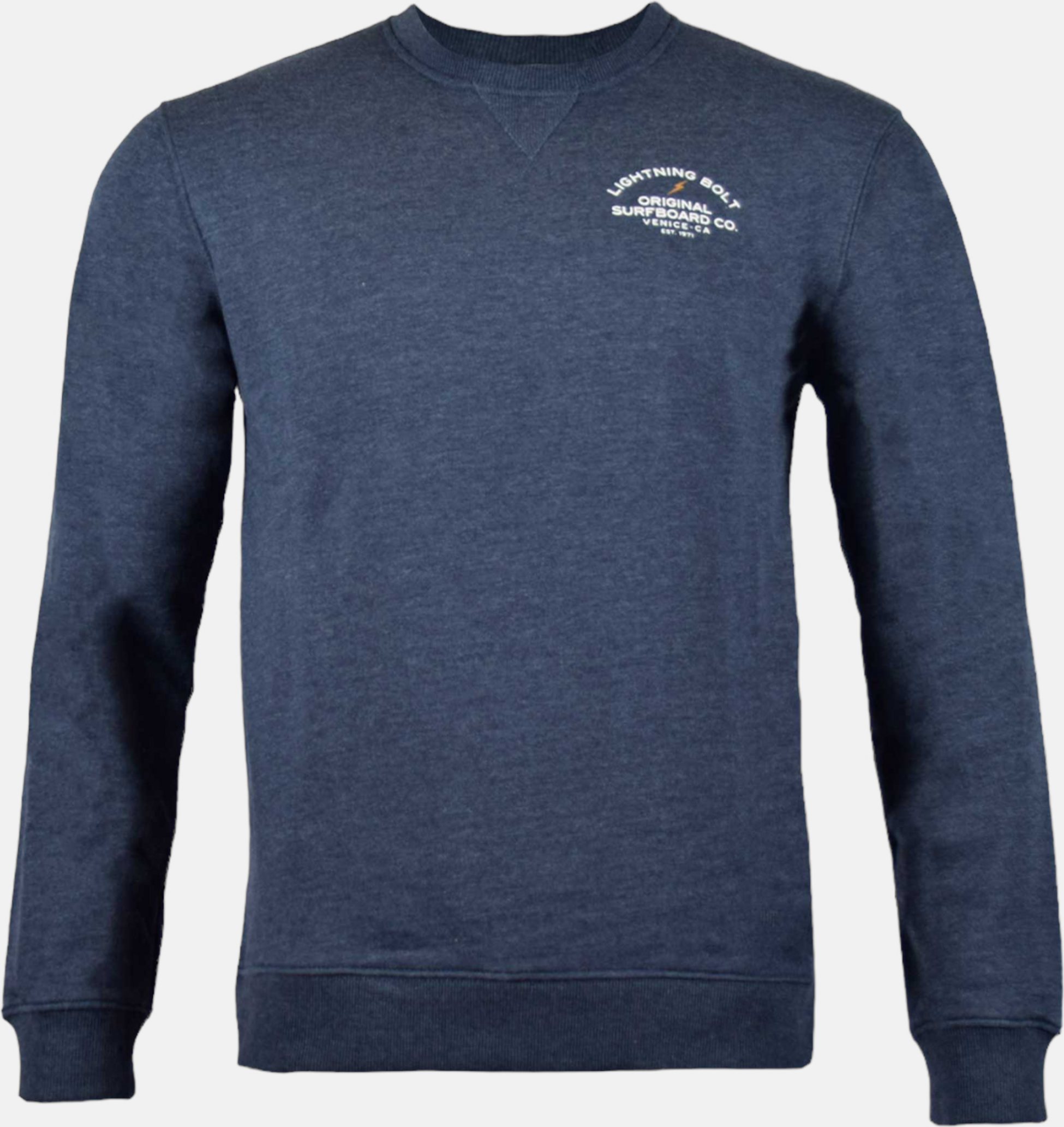 LIGHTNING BOLT, Venice Surf Co Heather Crew