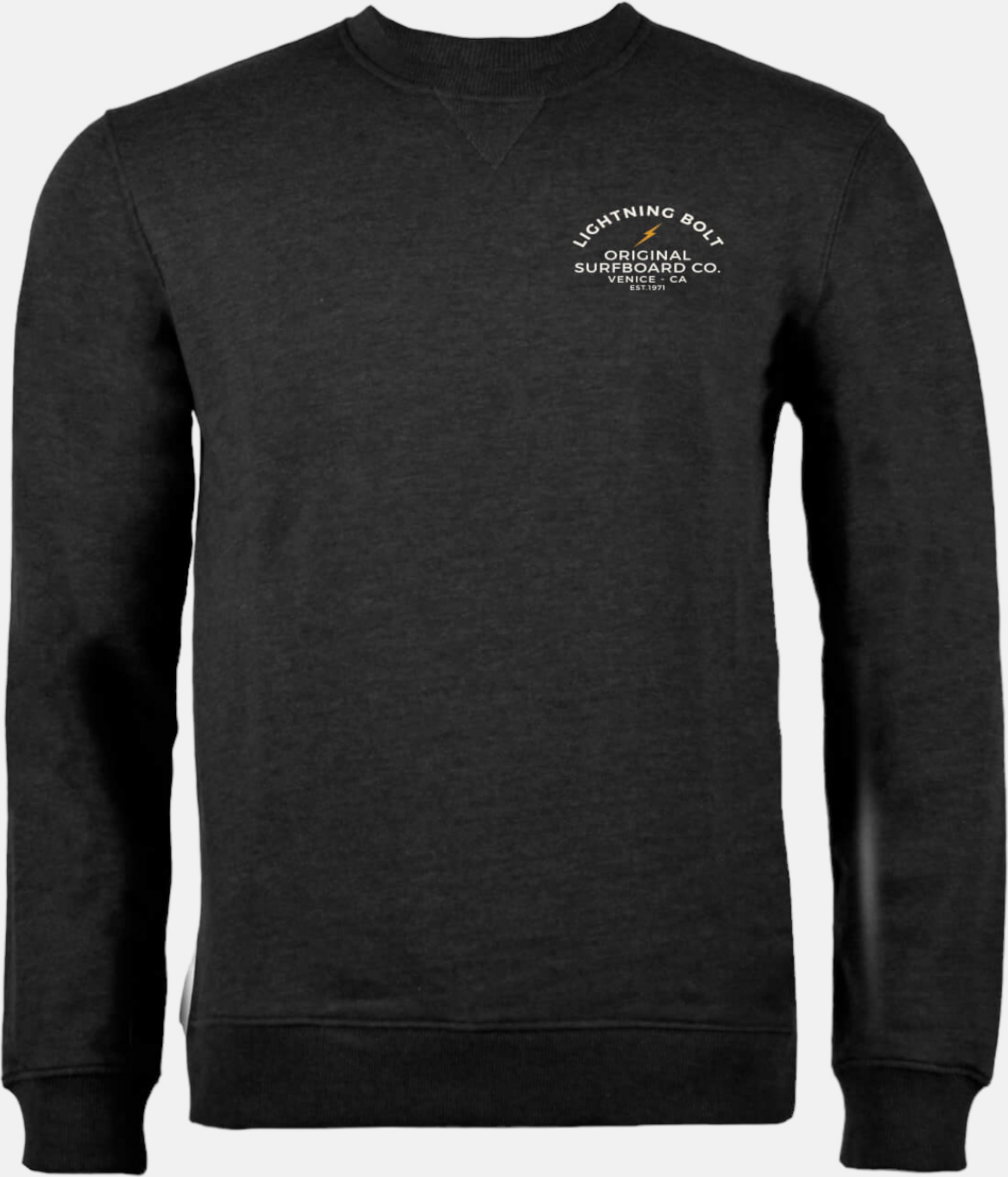 LIGHTNING BOLT, Venice Surf Co Heather Crew