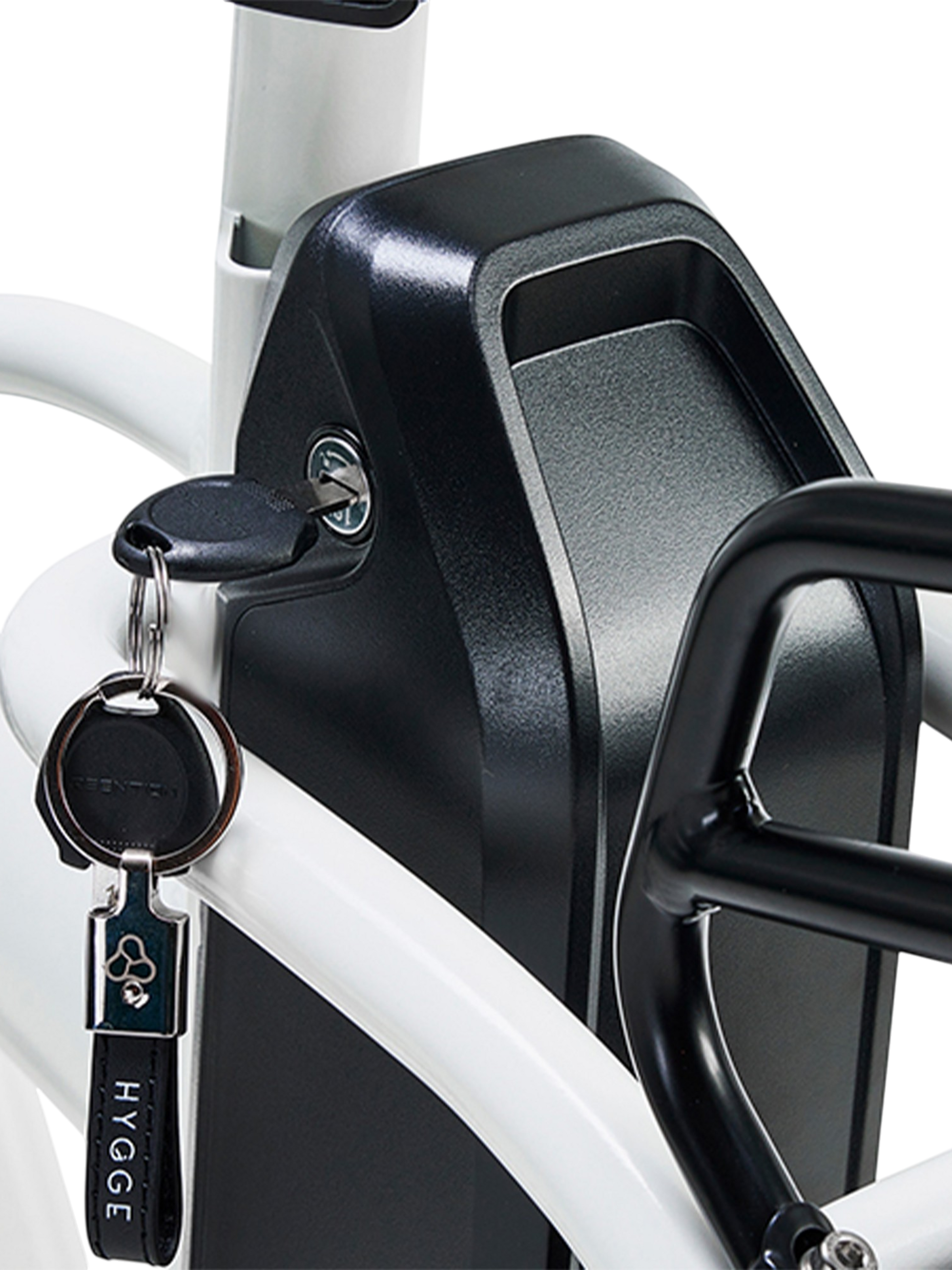 HYGGE BIKES, Vester 2026 - Folding Fat Tyre E-bike 48v 14ah - Heron White