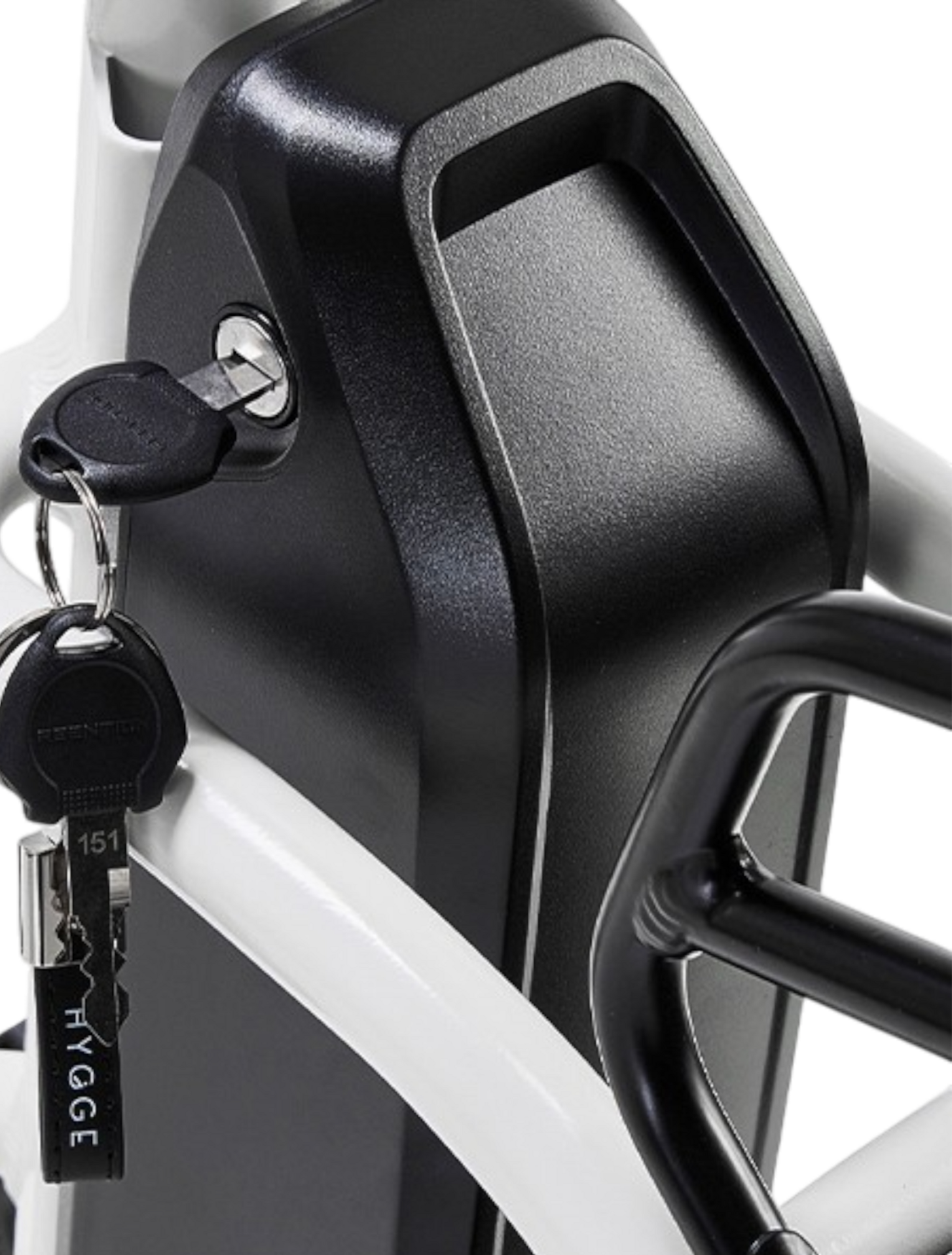 HYGGE BIKES, Vester Step 2026 - Folding Fat Tyre E-bike 48v 14ah - Heron White