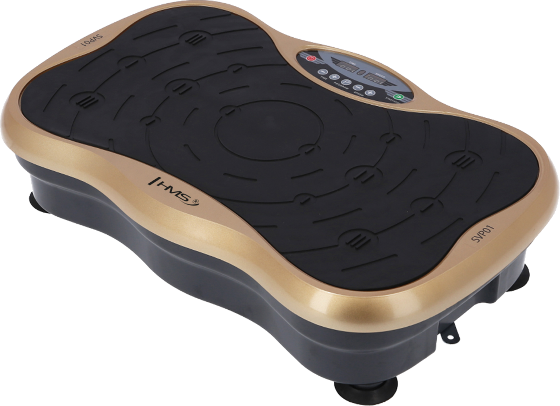 NORTHIX, Vibrating Platform, Gold &ndash; Fitness Exercise Machine