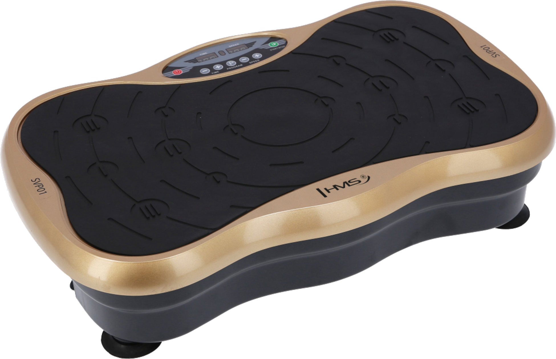 NORTHIX, Vibrating Platform, Gold &ndash; Fitness Exercise Machine