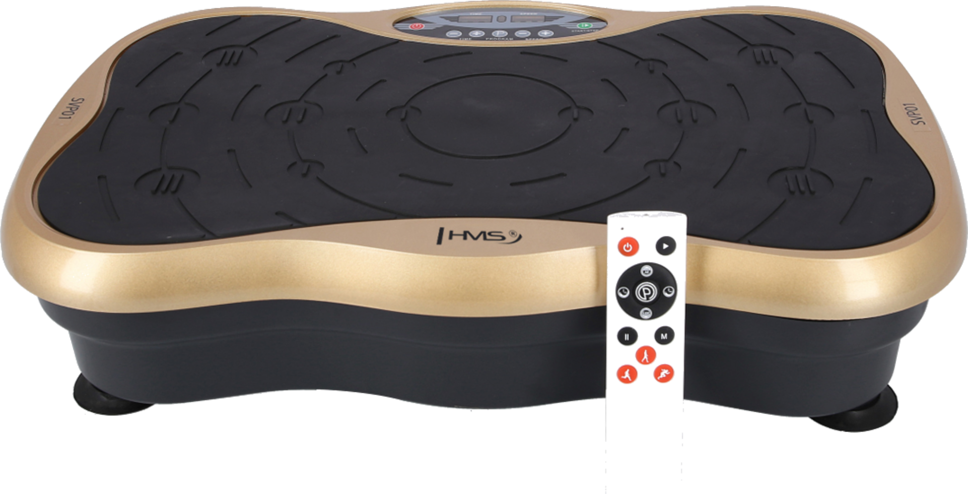 NORTHIX, Vibrating Platform, Gold &ndash; Fitness Exercise Machine