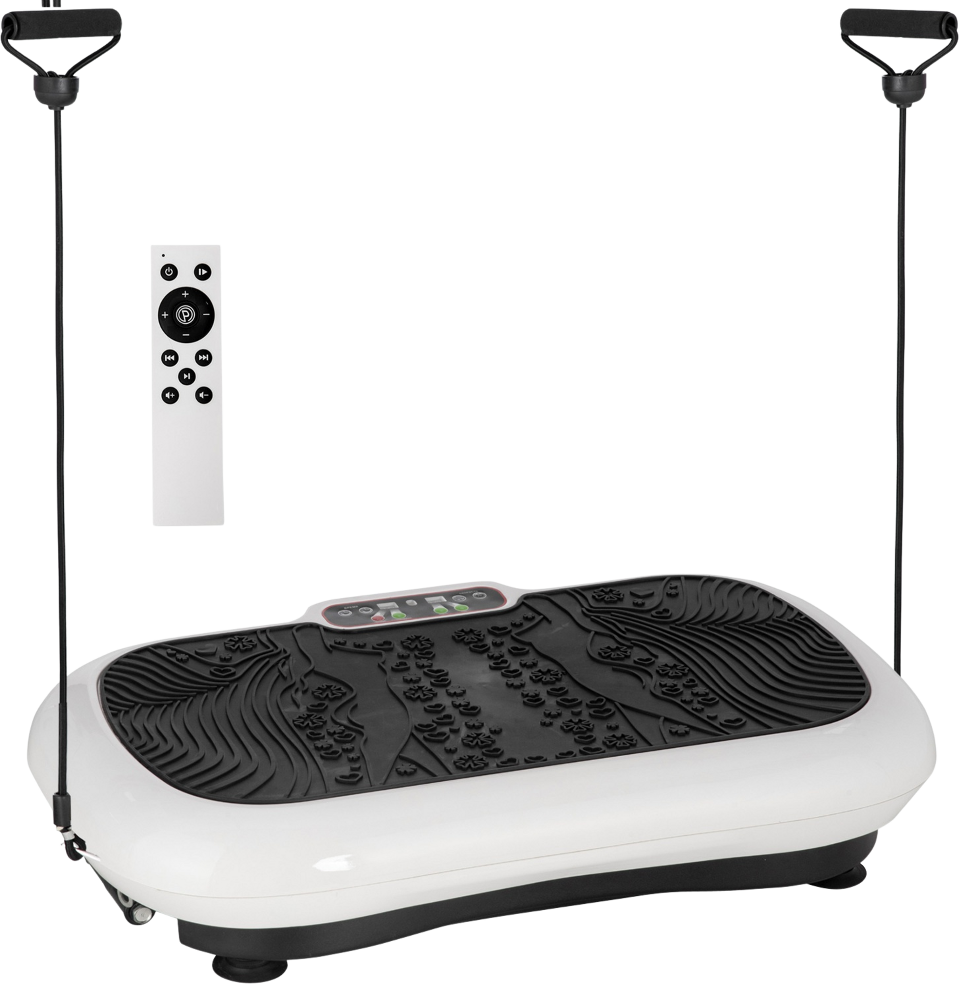 NORTHIX, Vibration Plate Fitness Device With 2 Fitness Bands, 99 Vibration Levels, Up To 120 Kg, For Full Bod