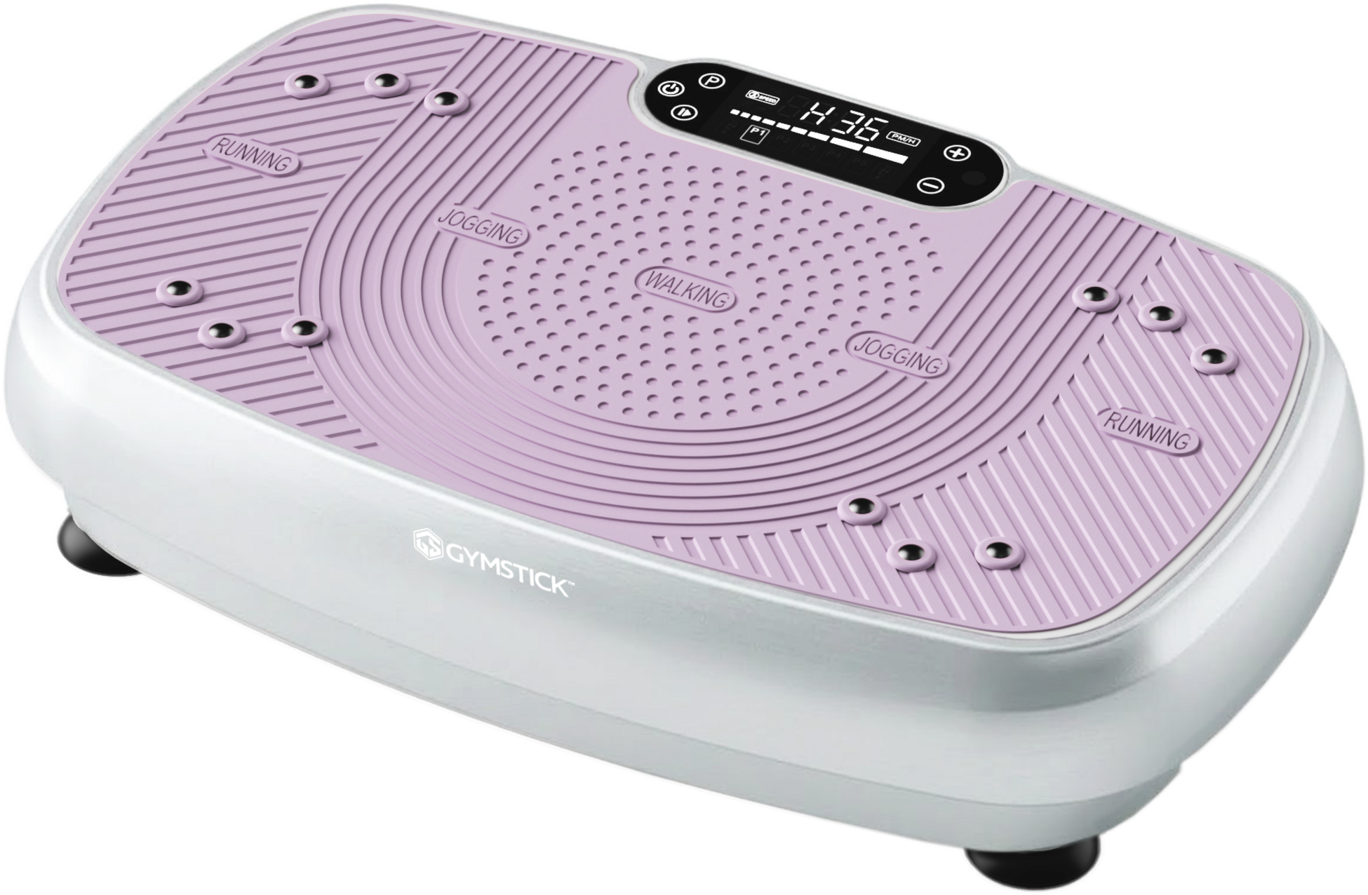 GYMSTICK, Vibration Plate Vi5.0 Silver-purple