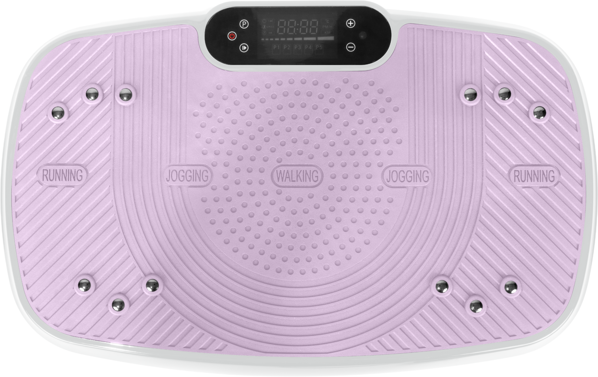 GYMSTICK, Vibration Plate Vi5.0 Silver-purple