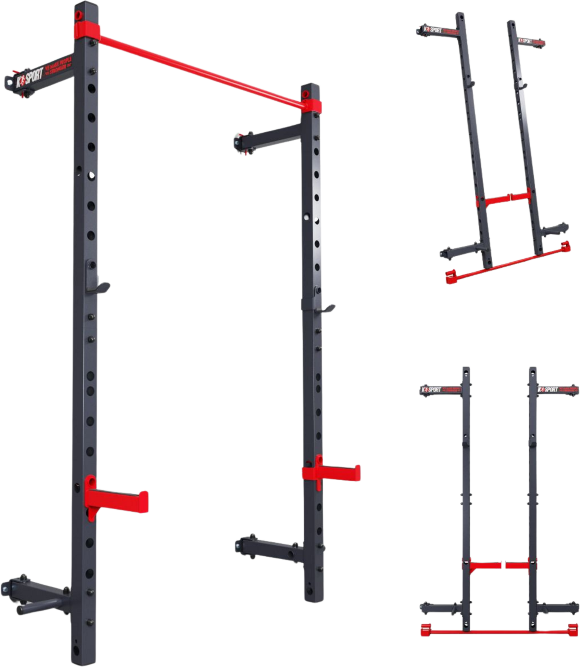 K-SPORT, Vikbart Halvst&auml;ll F&ouml;r V&auml;ggmontering