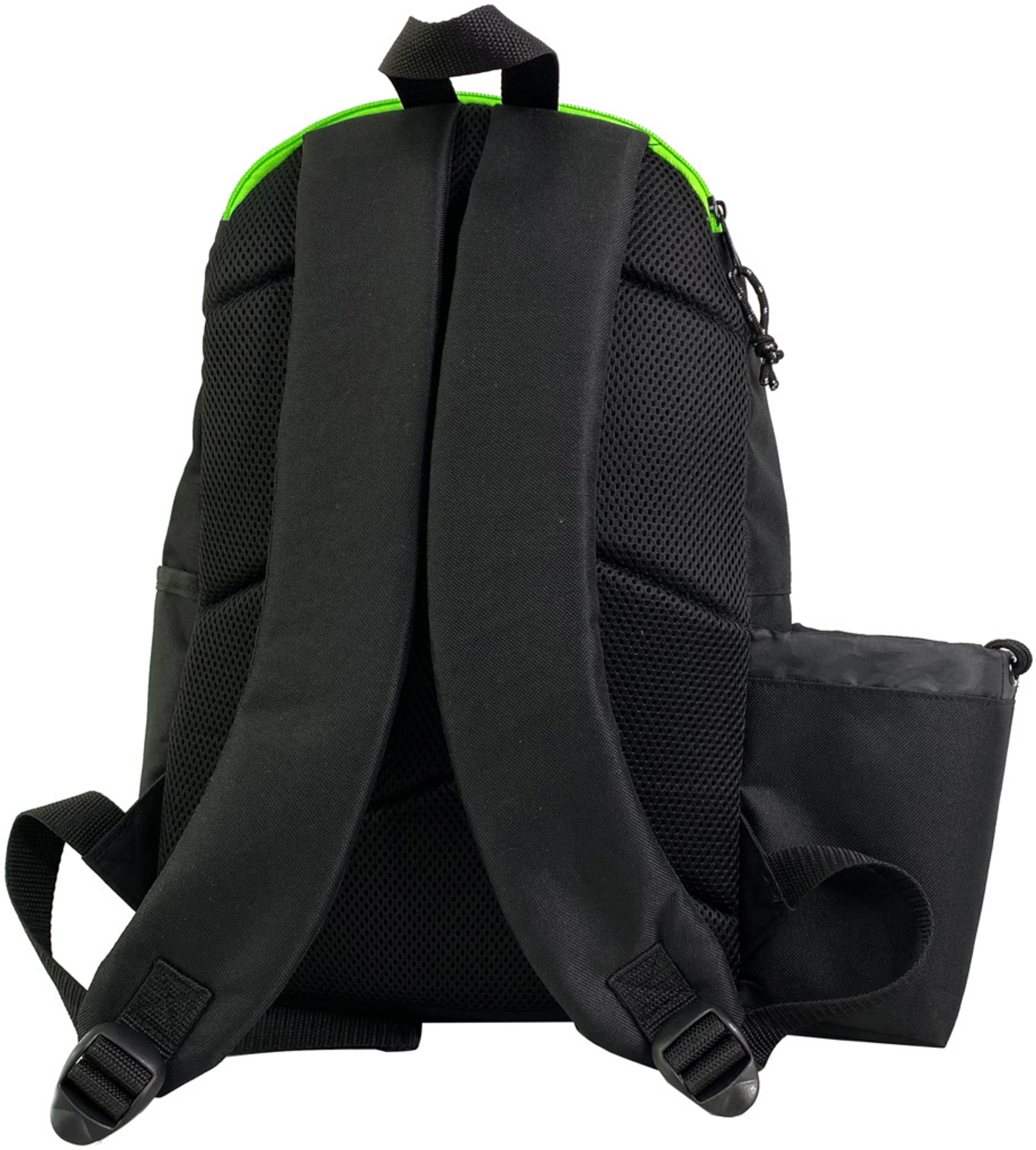 VIKING DISCS, Viking Discs Disc Golf Backpack Rucksack Light Black/lime