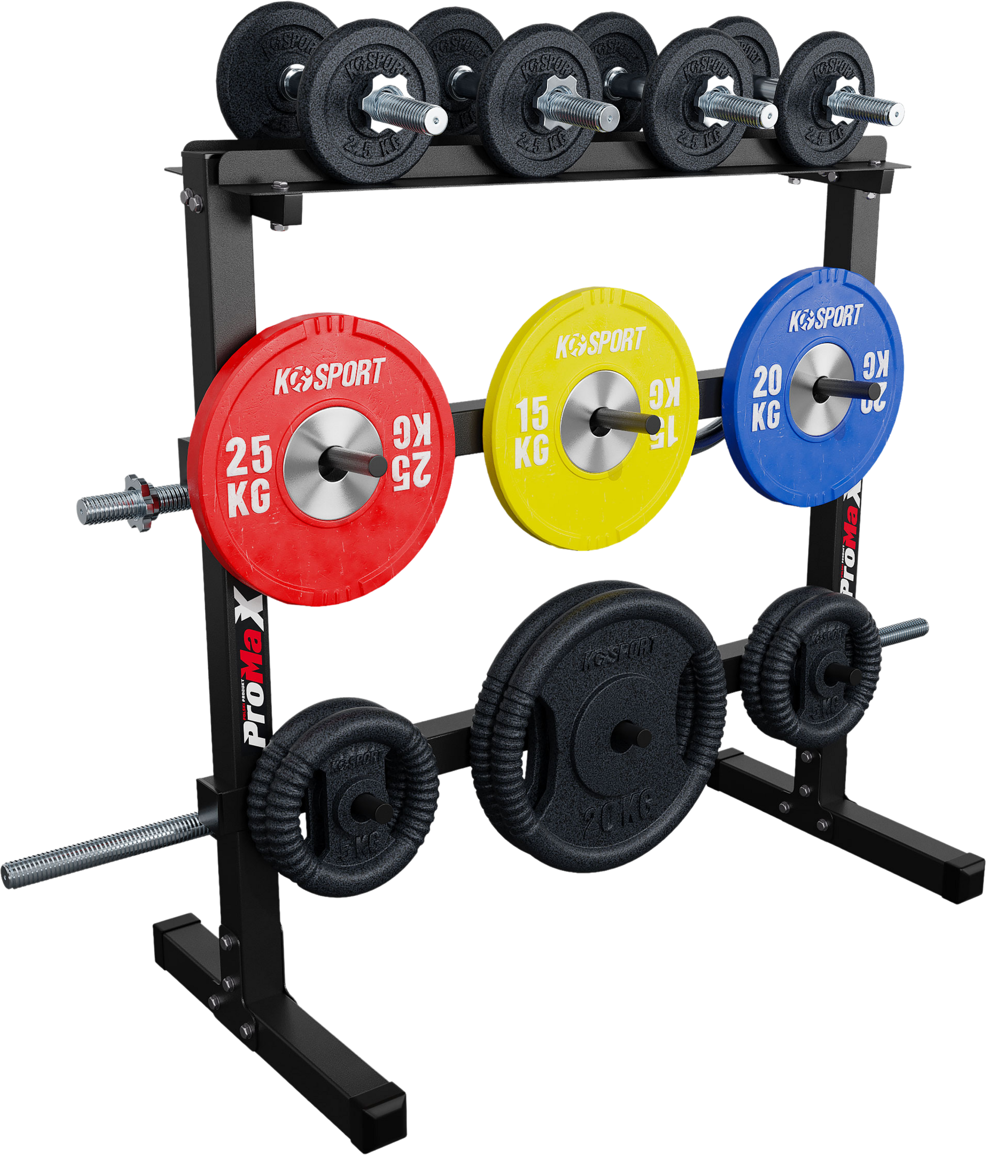 K-SPORT, Viktst&auml;ll, Skivst&aring;ngs- Och Hantelst&auml;ll