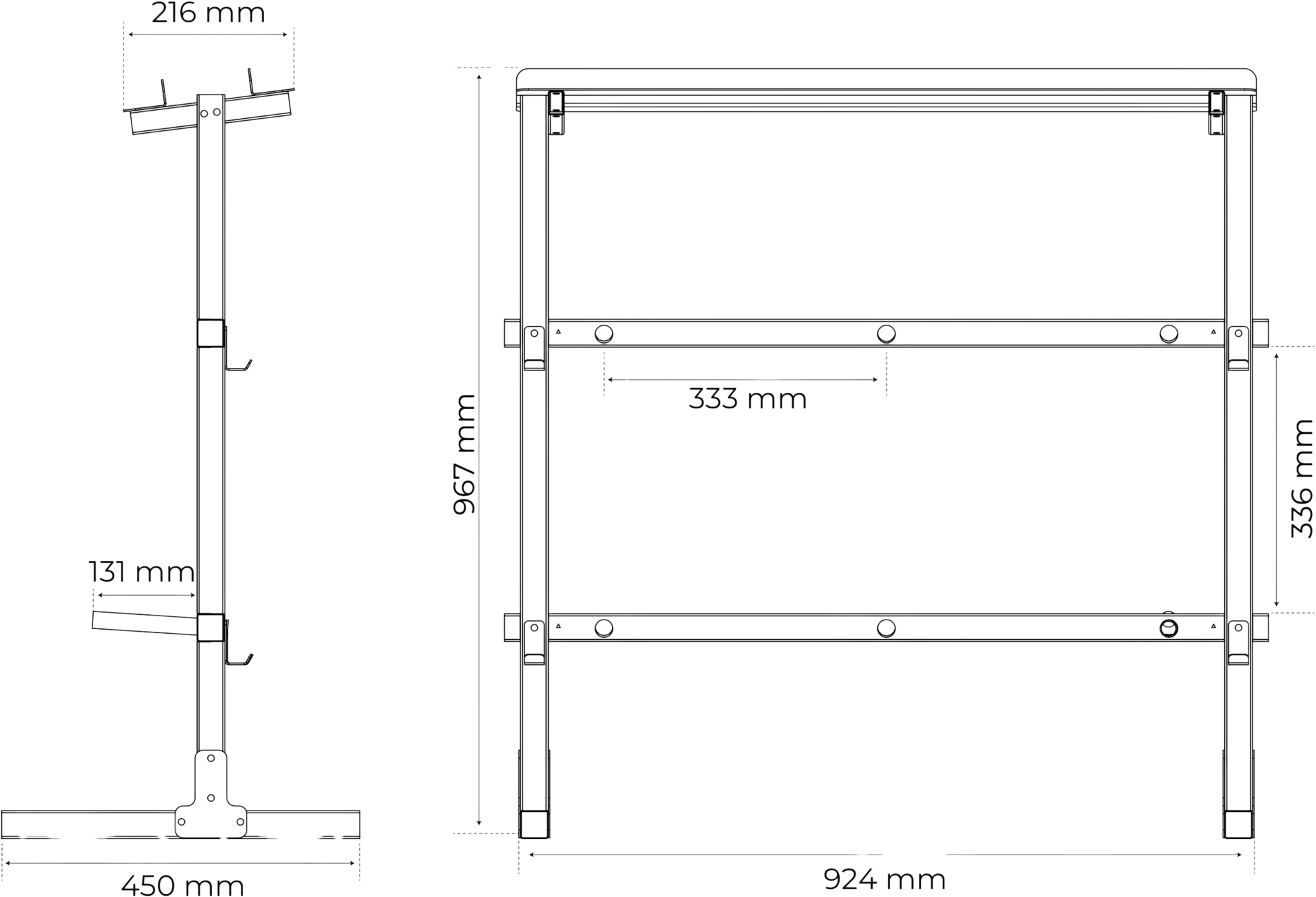 K-SPORT, Viktst&auml;ll, Skivst&aring;ngs- Och Hantelst&auml;ll